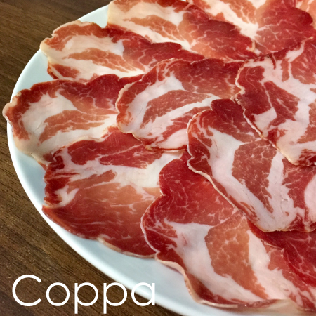 イタリア産コッパ 豚肩肉の生ハム 100gスライスパック キッシュ デリのお取り寄せ通販専門店 ダ ルーカ Da Luca イタリア産コッパ 豚肩肉の生ハム 100gスライスパック キッシュ デリのお取り寄せ通販専門店 ダ ルーカ Da Luca