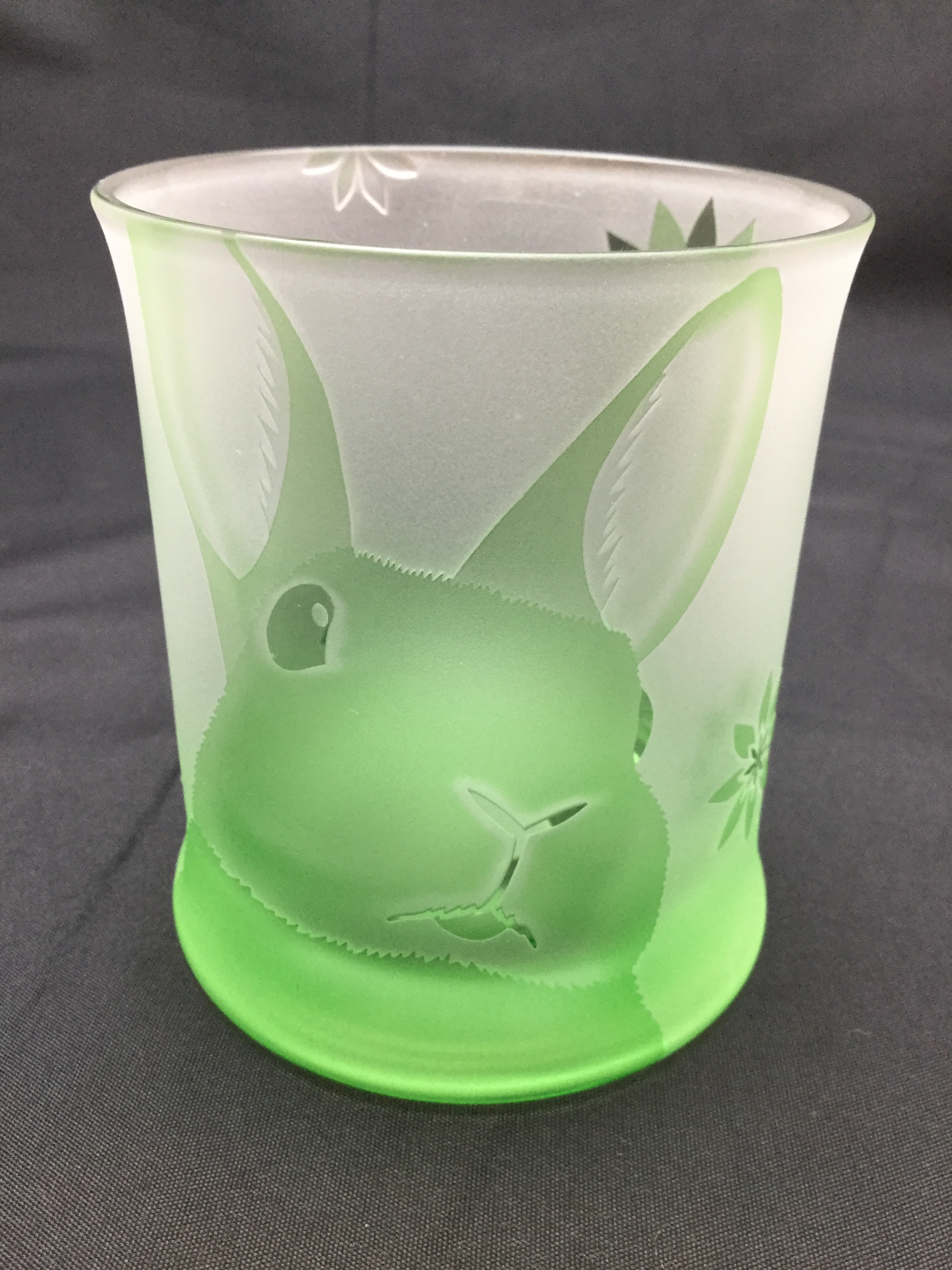 うさぎガラス工房moko ロックグラス うさぎセレクトショップ森音 東京神田のうさぎ雑貨 うさぎガラス工房moko ロックグラス うさぎセレクトショップ森音 東京神田のうさぎ雑貨