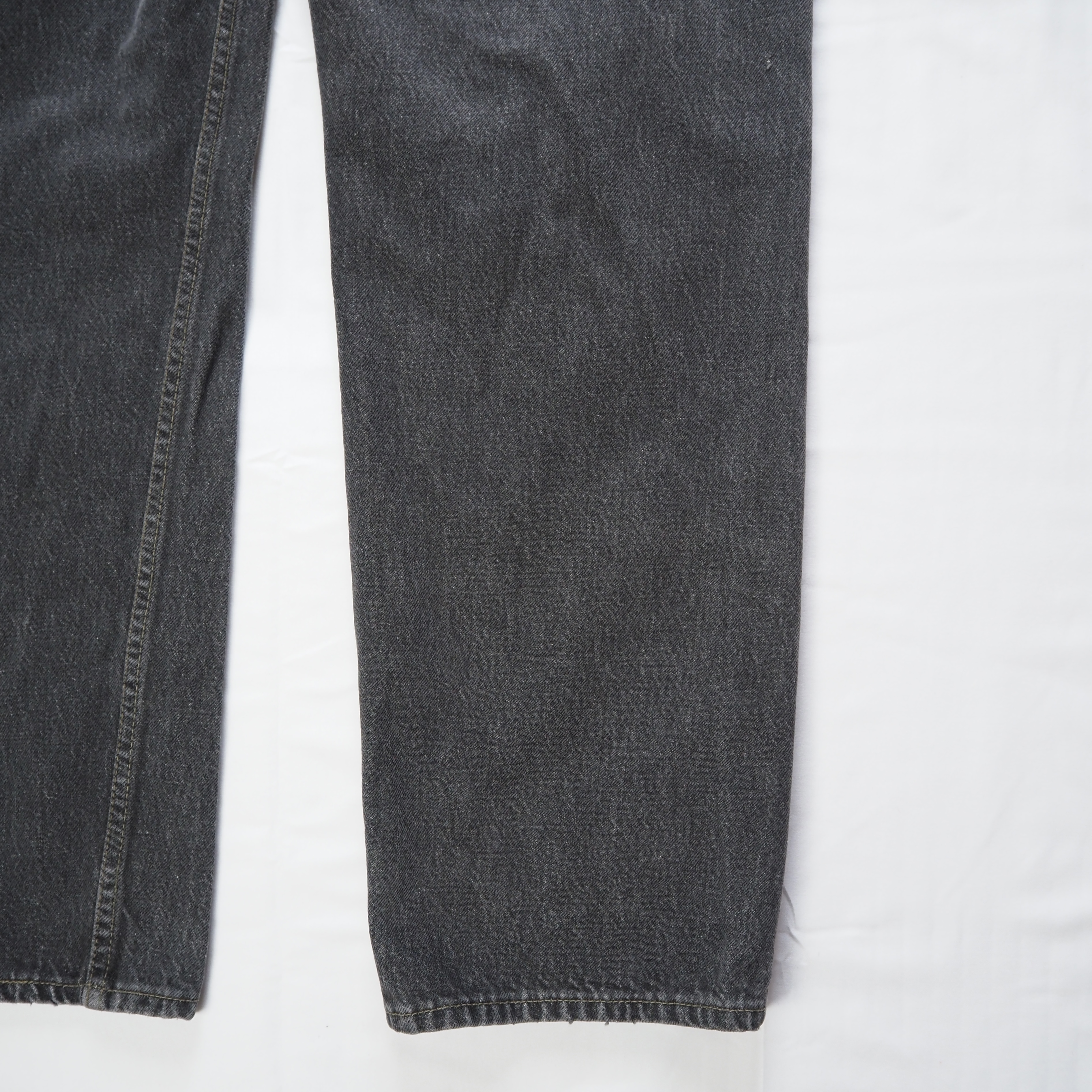 90’s Levi’s 501 先染めブラックデニム 36×30 の画像 20