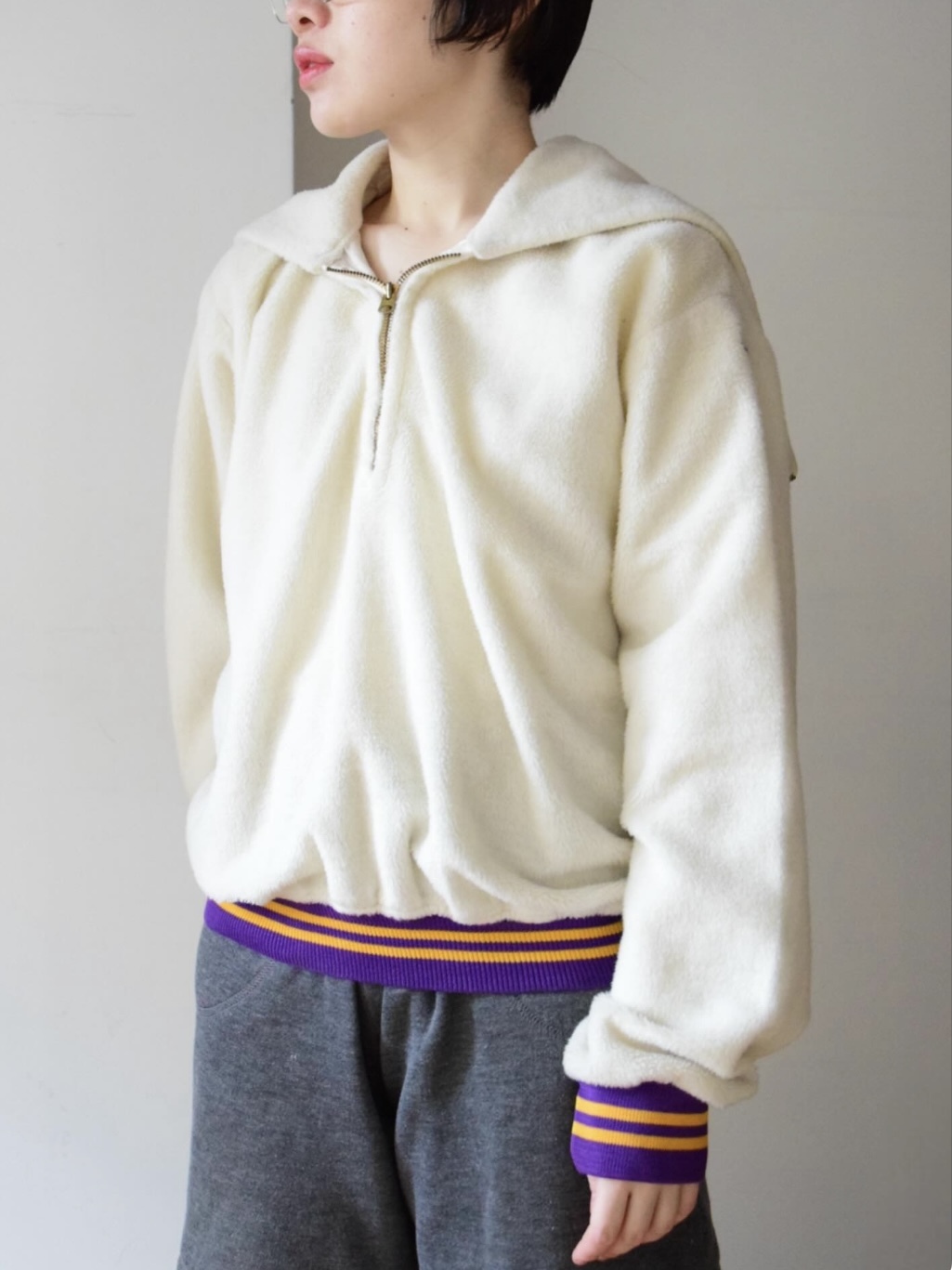 1950s Wilson fake fur pullover の画像 5