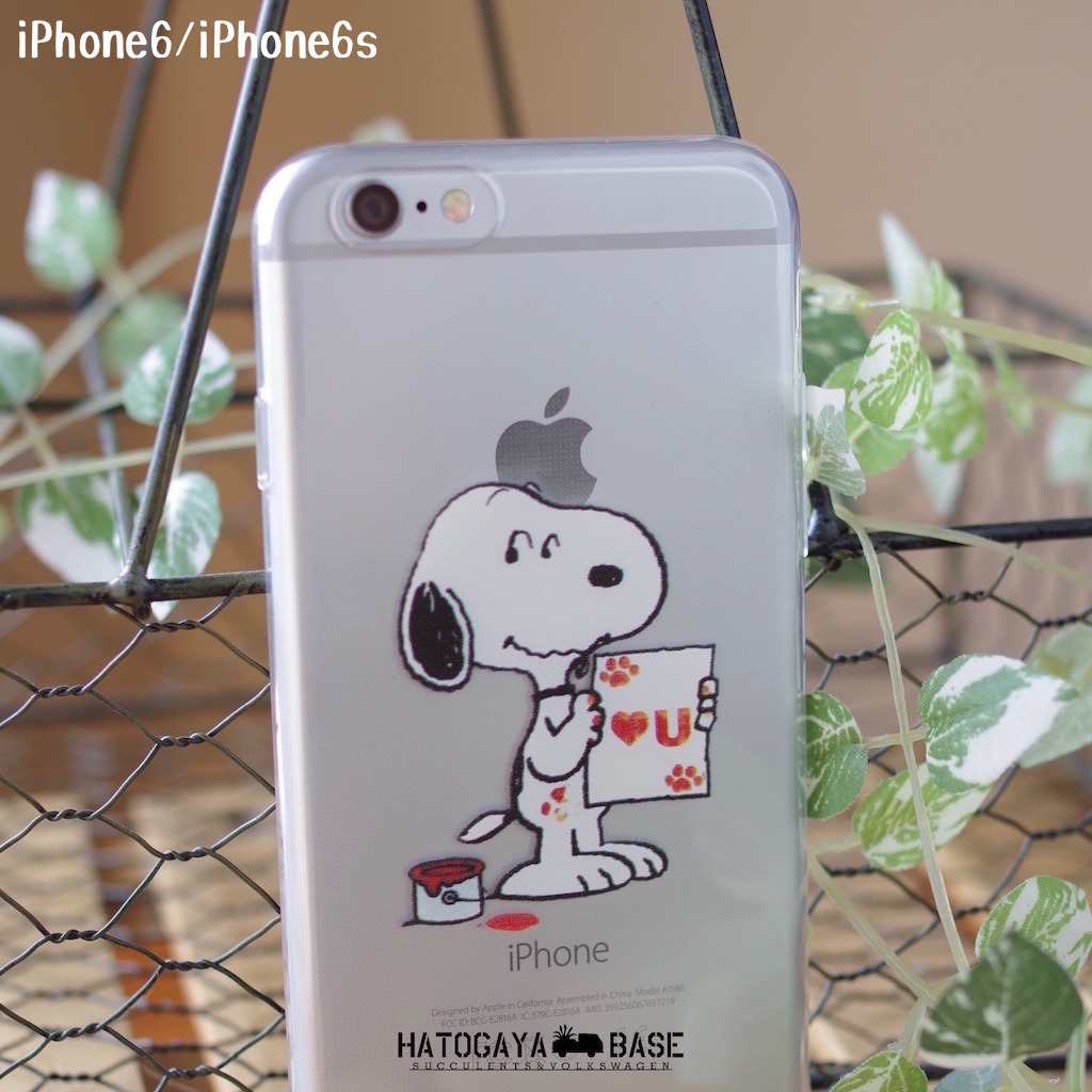 スヌーピーiphoneケース Snoopy Paw Print Iphone6s 6splus Hatogaya Base For Succulents And Volkswagen Lovers