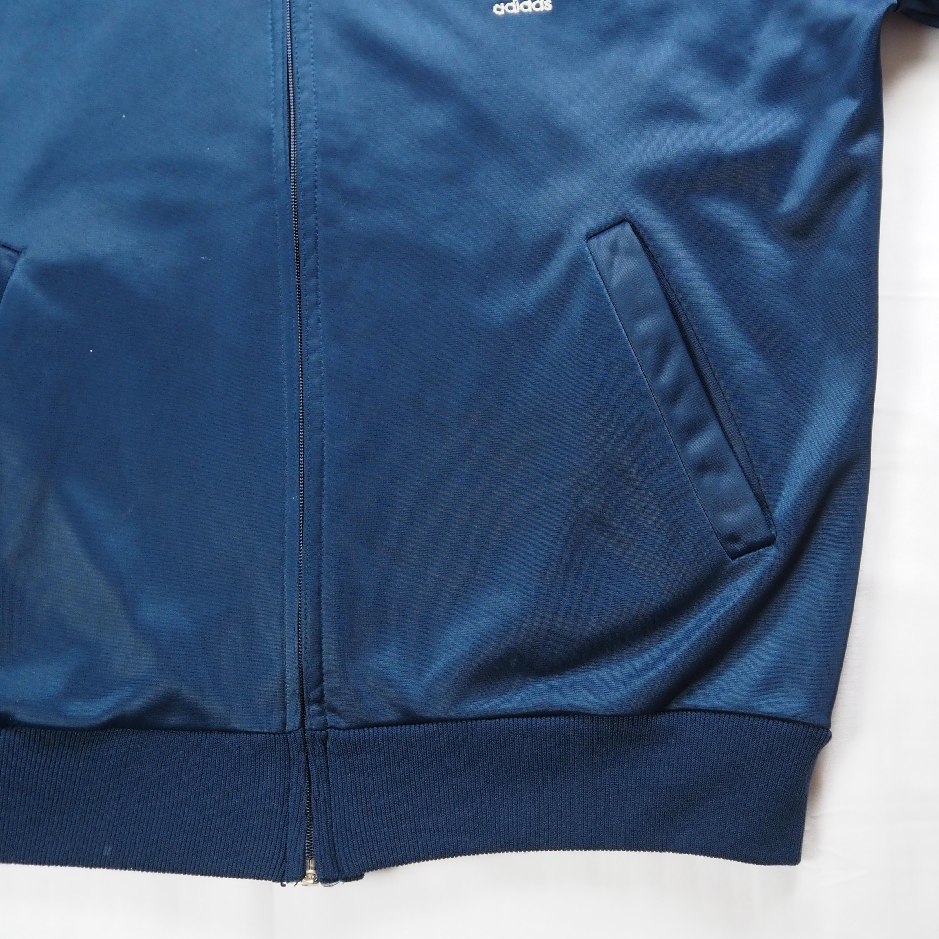 【9/23 20:00入荷】80's Adidas ATP ジャケット ネイビー Lサイズ の画像 6