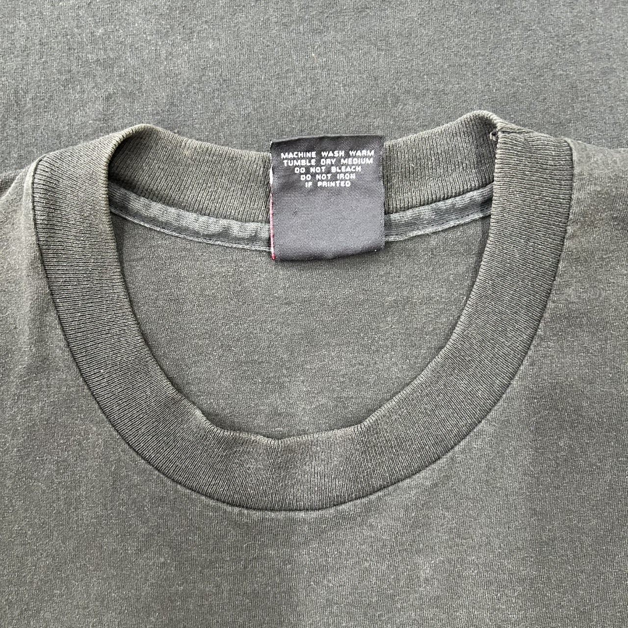 90s STONE TEMPLE PILOTS Logo T-Shirt Black Fade XL の画像 12