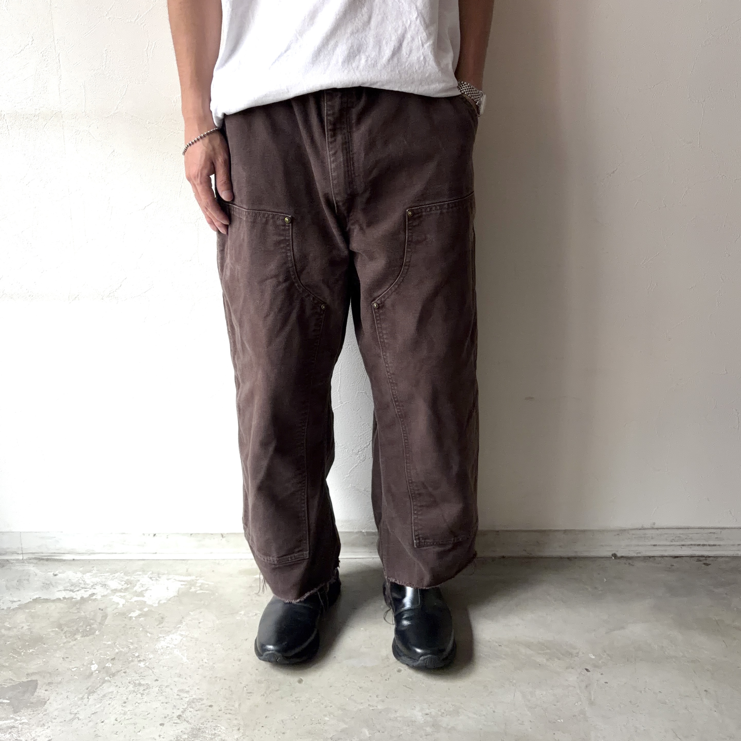Y2K【Carhartt】Grunge Double Knee Painter Pants の画像 3