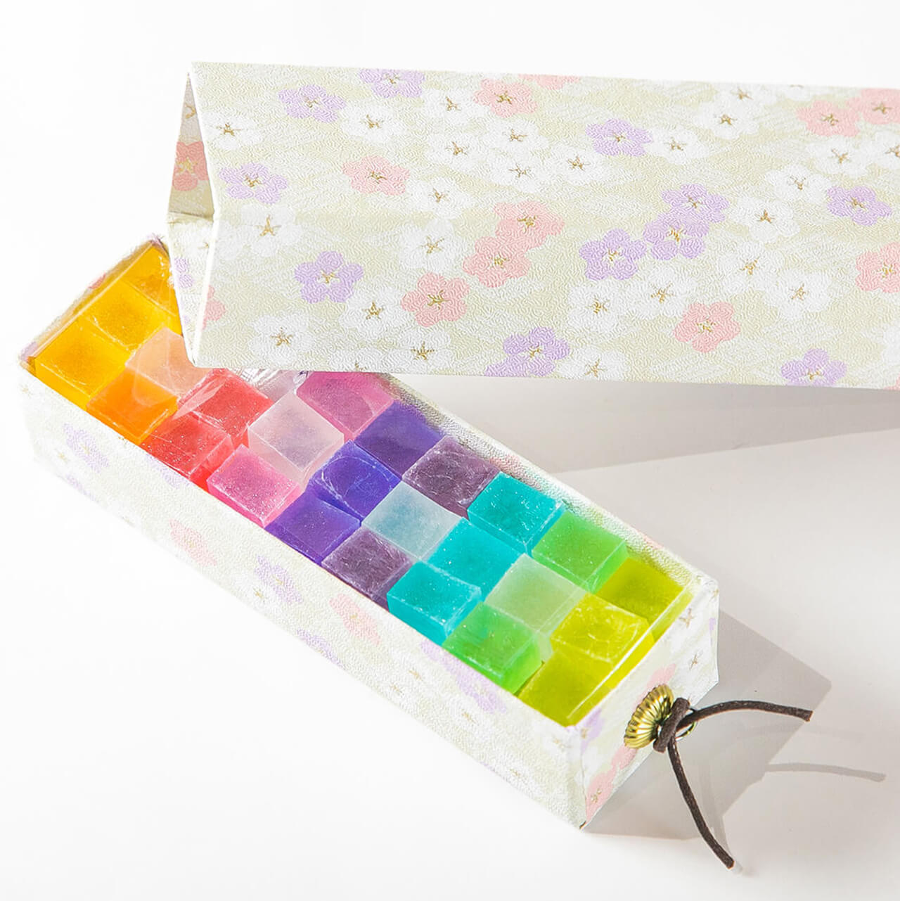 かきはちの琥珀糖 花筆箱 四季彩和菓子かきはち かきはちの琥珀糖 花筆箱 四季彩和菓子かきはち