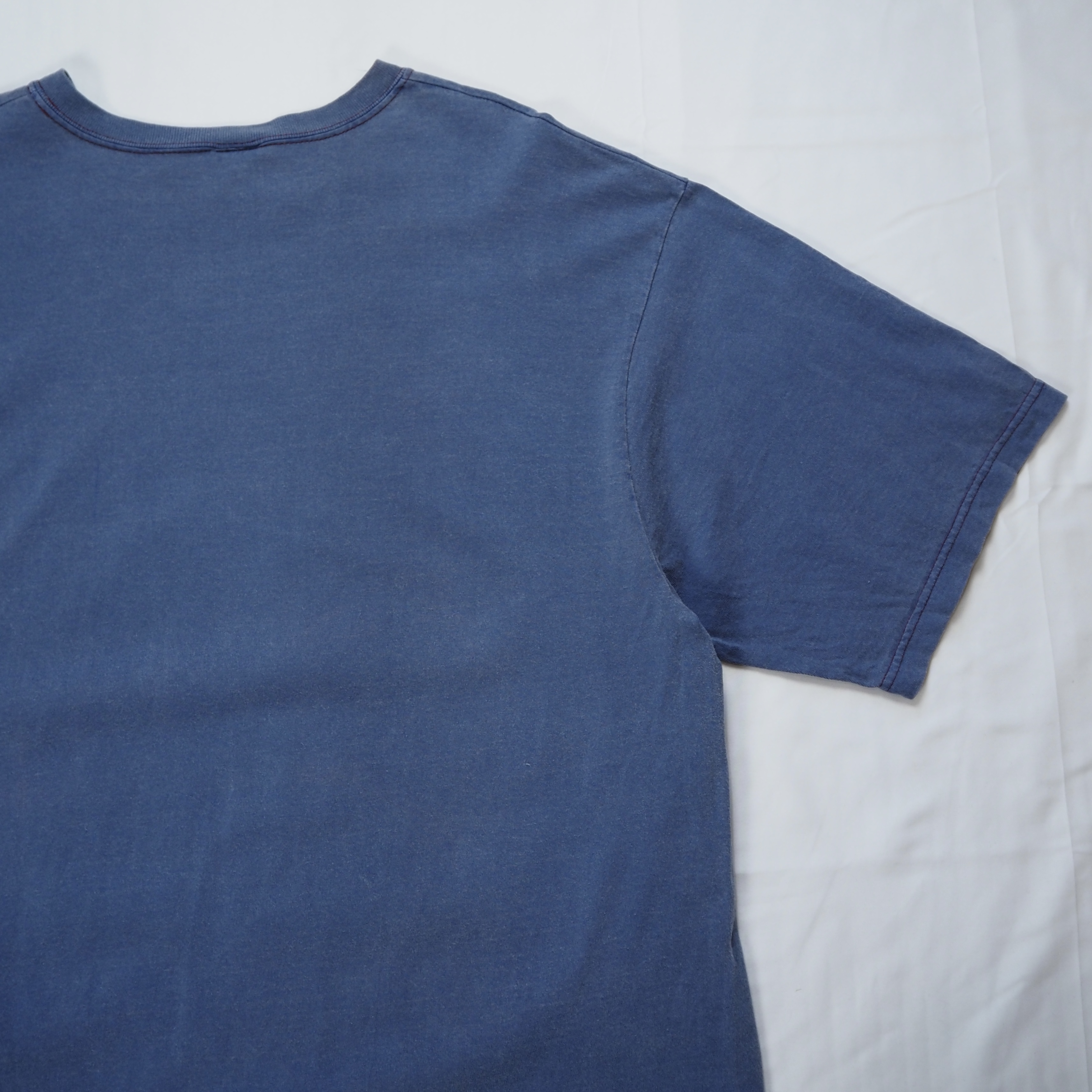 90’s Levi’s ブランクTシャツ ブルー アメリカ製 の画像 13