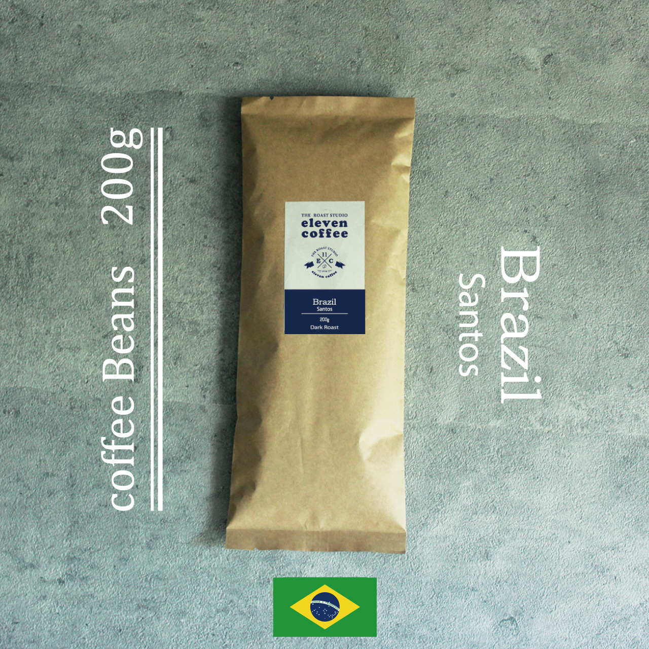 コーヒー豆 0g ブラジル サントス 中南米 Eleven Coffee イレブンコーヒー コーヒー豆 0g ブラジル サントス 中南米 Eleven Coffee イレブンコーヒー
