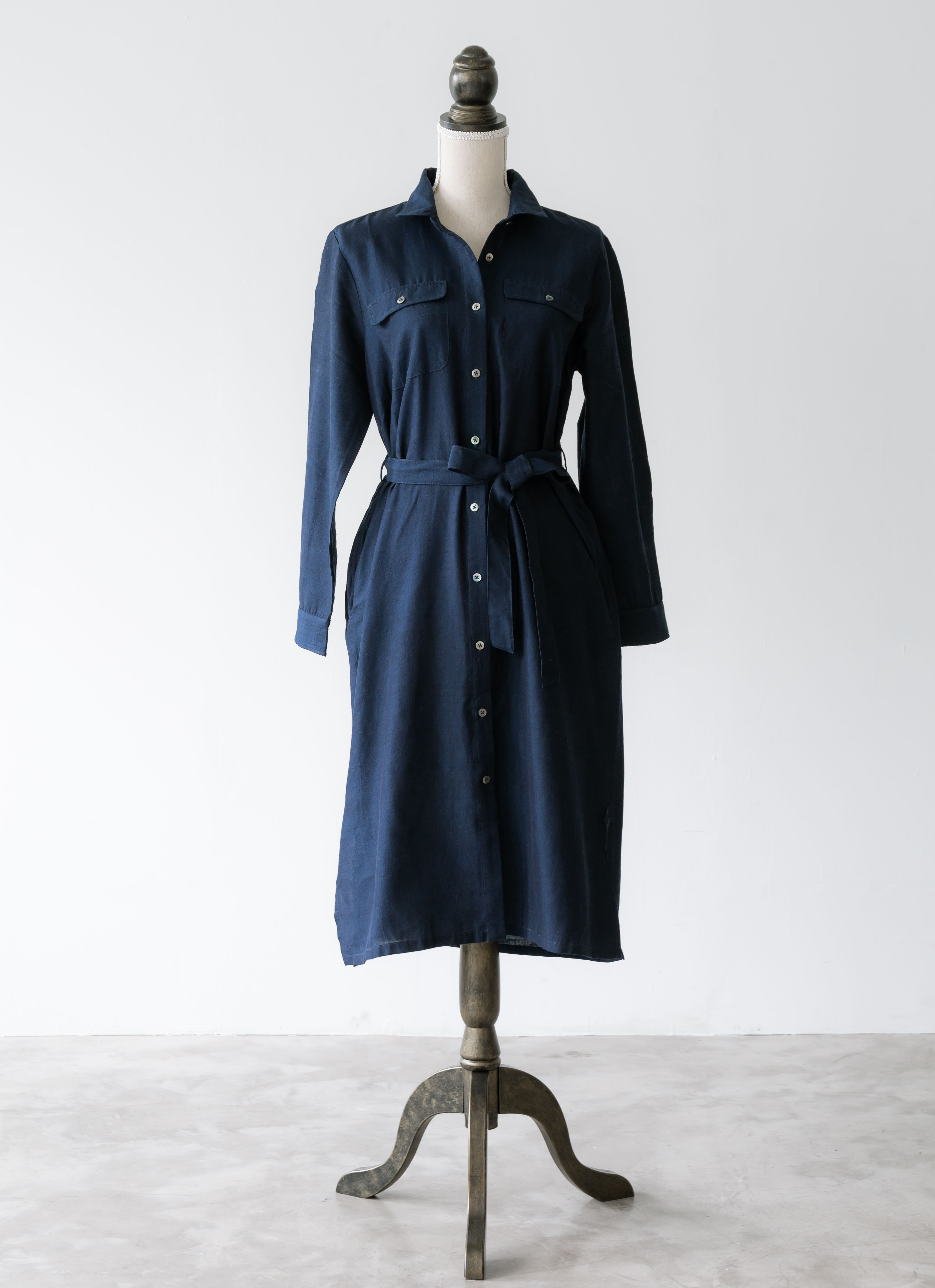 Oriental Gate シャツワンピース シルクコットン ネパール発エシカルファッションブランド通販サイト Oriental Gate