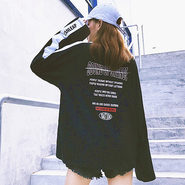 トップス 長袖アルファベットストリート系tシャツ Momosale ド定番から最新のものまで網羅 ストリート系ファッション専門店 トップス 長袖アルファベットストリート系tシャツ Momosale ド定番から最新のものまで網羅 ストリート系ファッション専門店