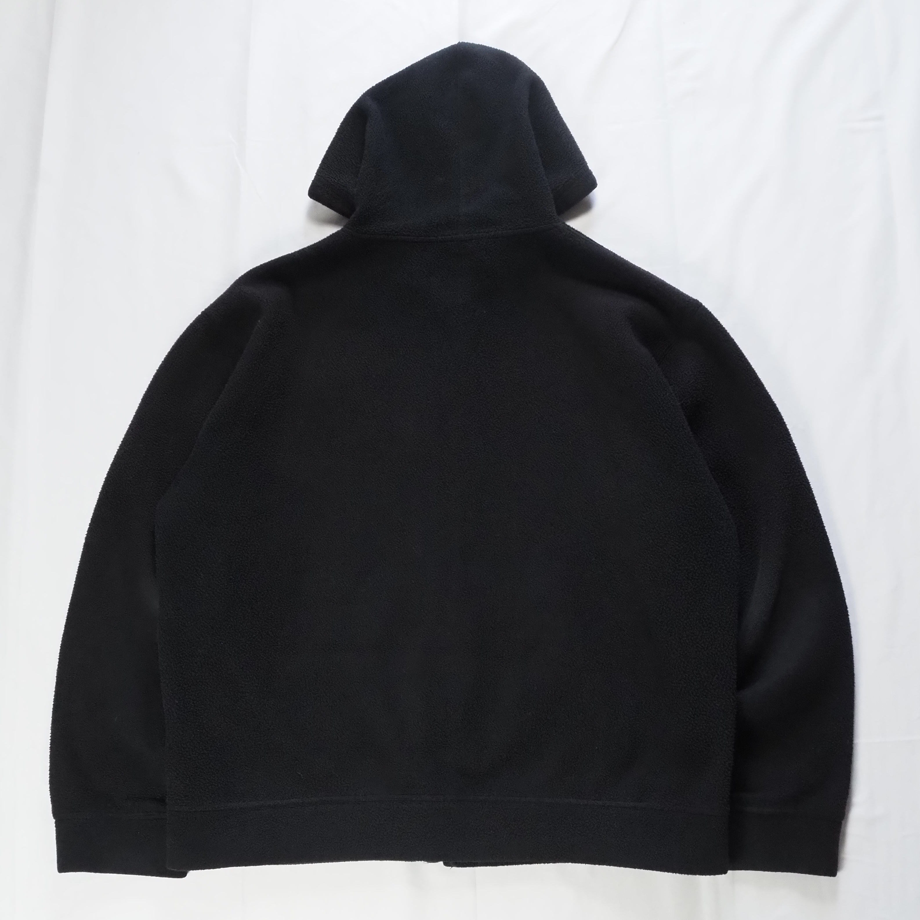 90’s Ralph Lauren フリースジップフーディ ブラック Lサイズ の画像 9