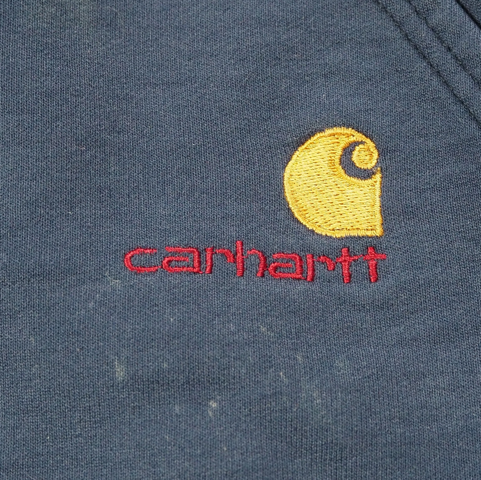 【9/23 20:00入荷】80's〜 Carhartt 裏サーマルジップフーディ の画像 8