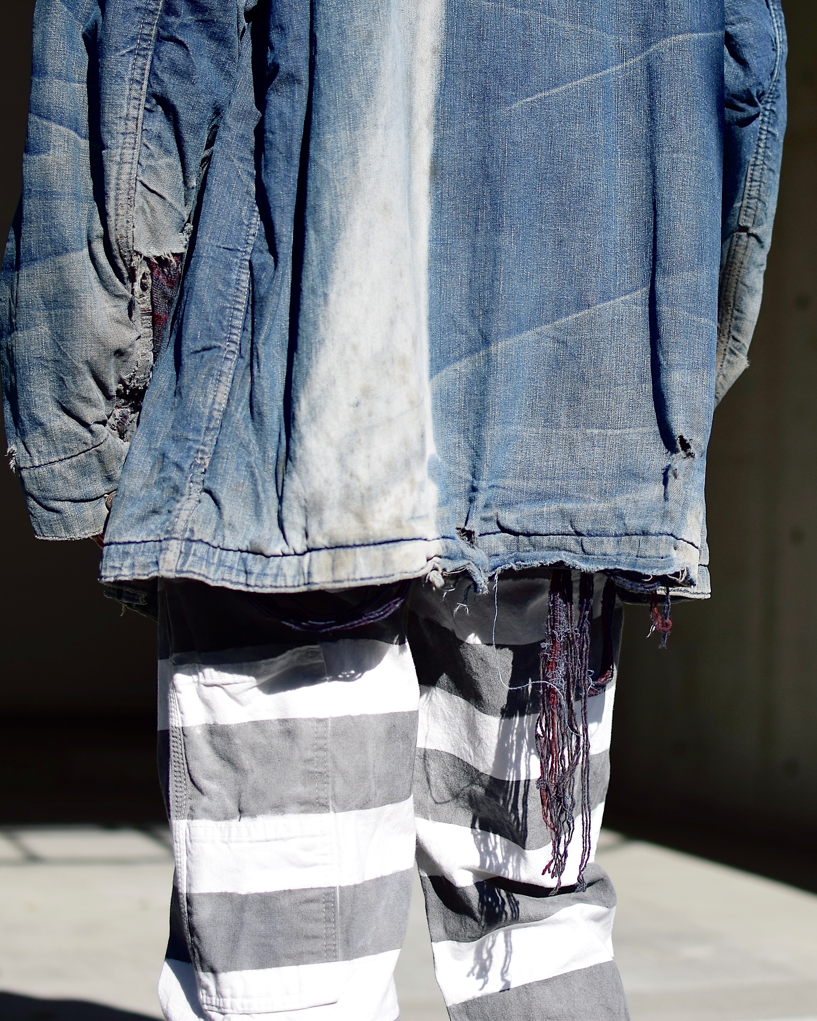 Vintage 60's Grunge Denim Jacket の画像 4