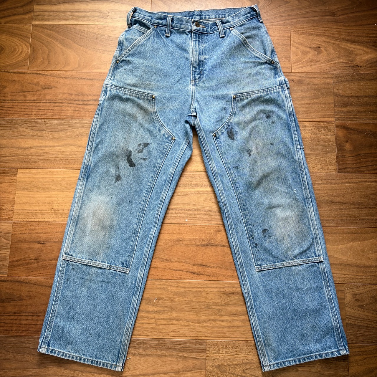 Y2K Carhartt Double Knee Pants B73 DST Original Dungaree Fit w31 L30 カーハート ダブルニーパンツ