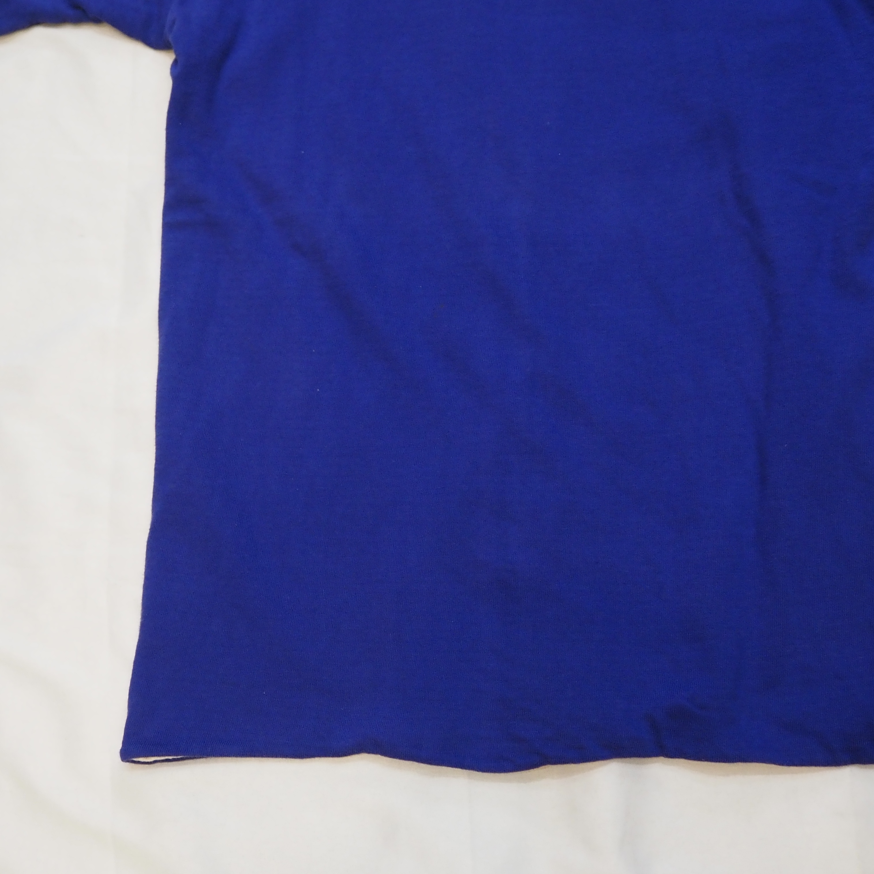 60’s Wilton ダブルフェイス Tシャツ ブルー×ホワイト の画像 4