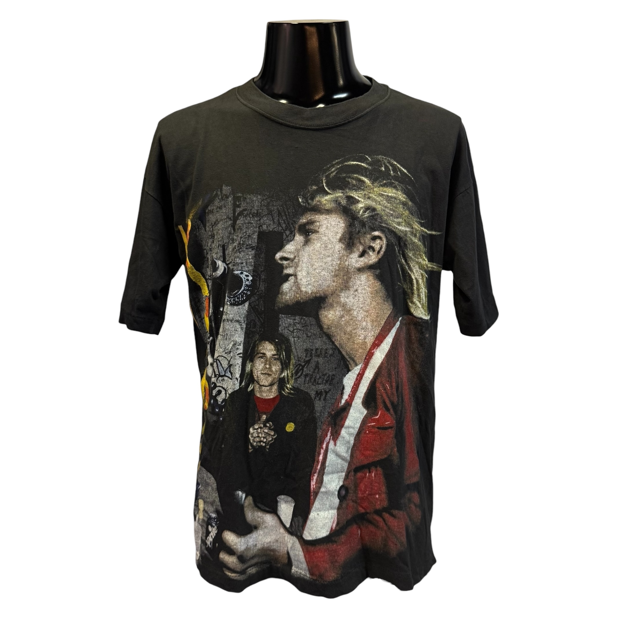 【KURT COBAIN】カートコバーン “NIRVANA” 90’s Vintage Tシャツ L相当