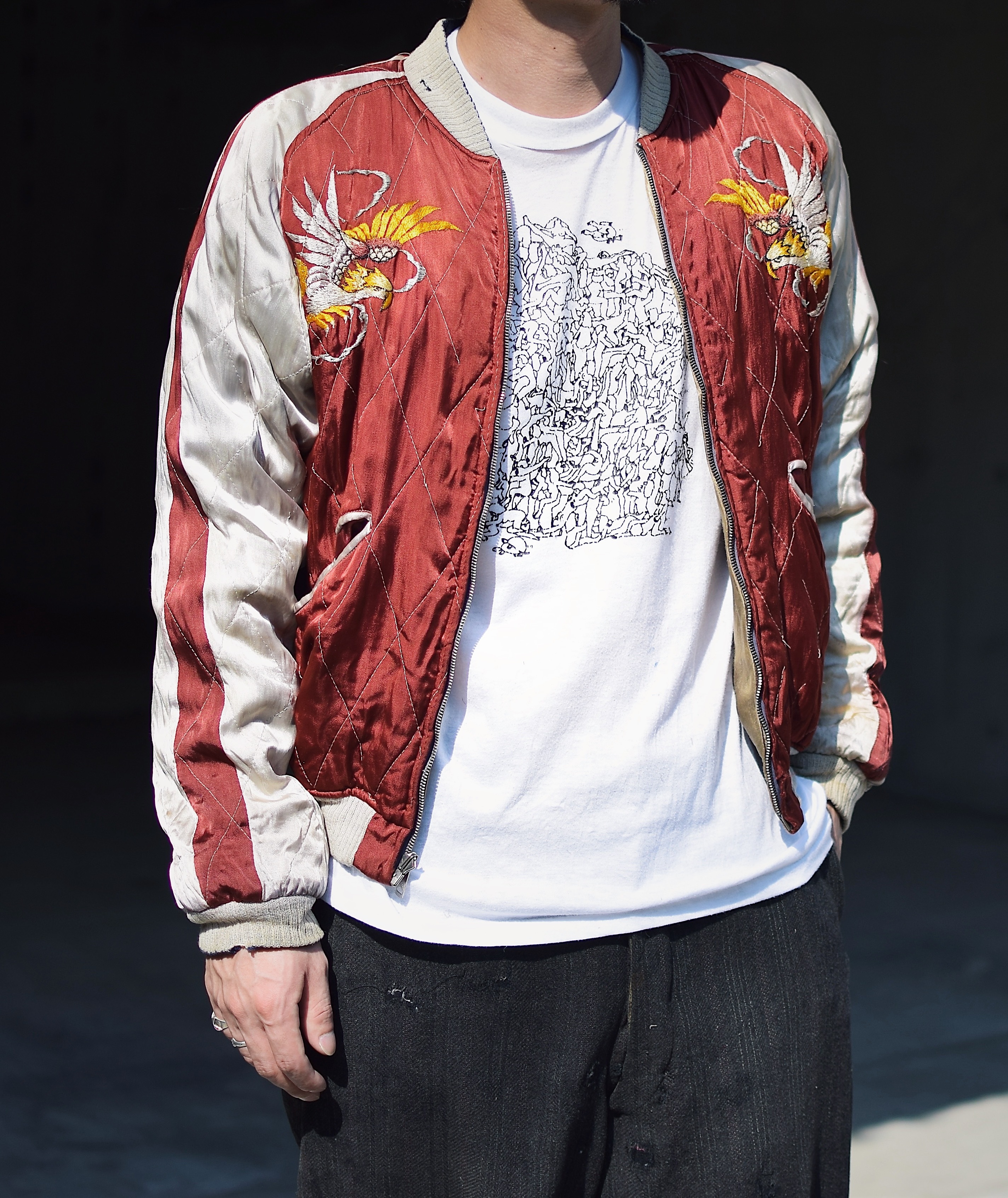 Vintage 50's "JAPAN" Souvenir Jacket の画像 7