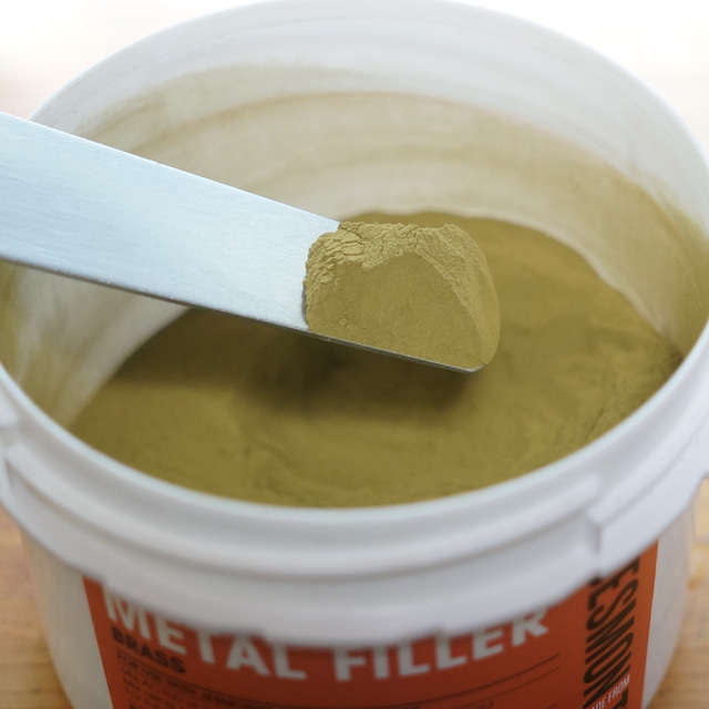 Metal filler Brass 1kg(メタルフィラー真鍮 1kg) - 画像5