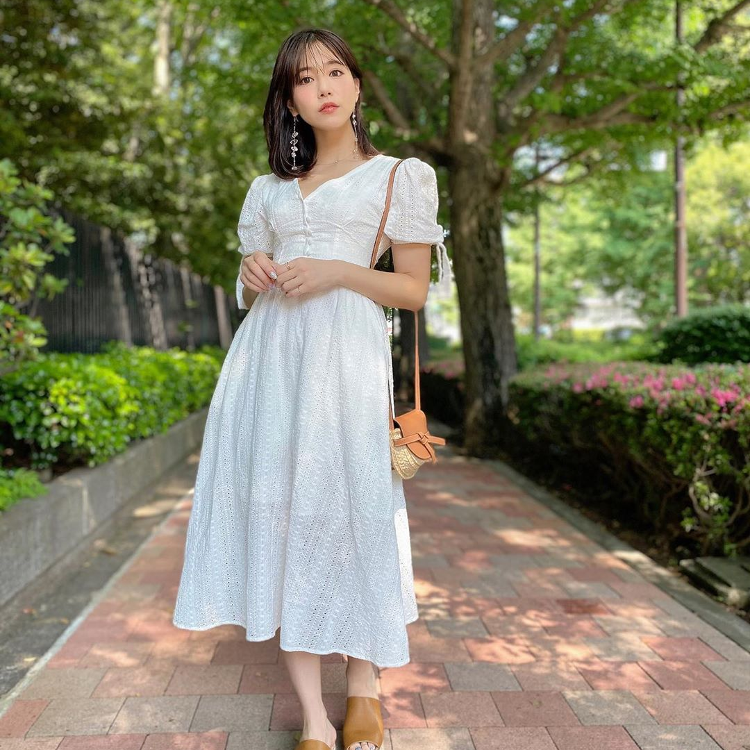 Ri7tin1025様 Pinkestmari様着用 カットワークコットンレースワンピース Op065 Mimipecher ミミペシェ