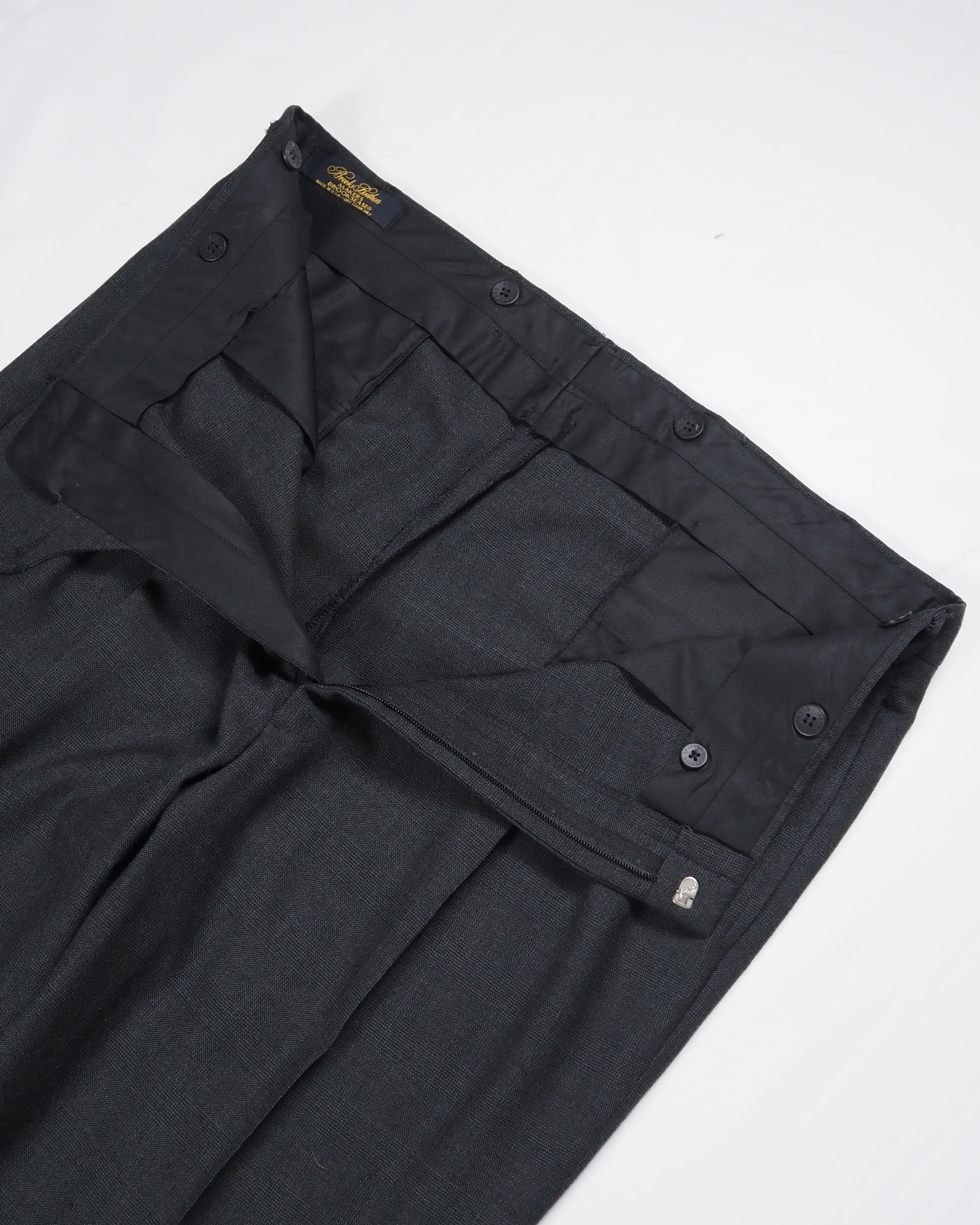 80’s Brooks Brothers Makers スラックス ダークグレー の画像 8
