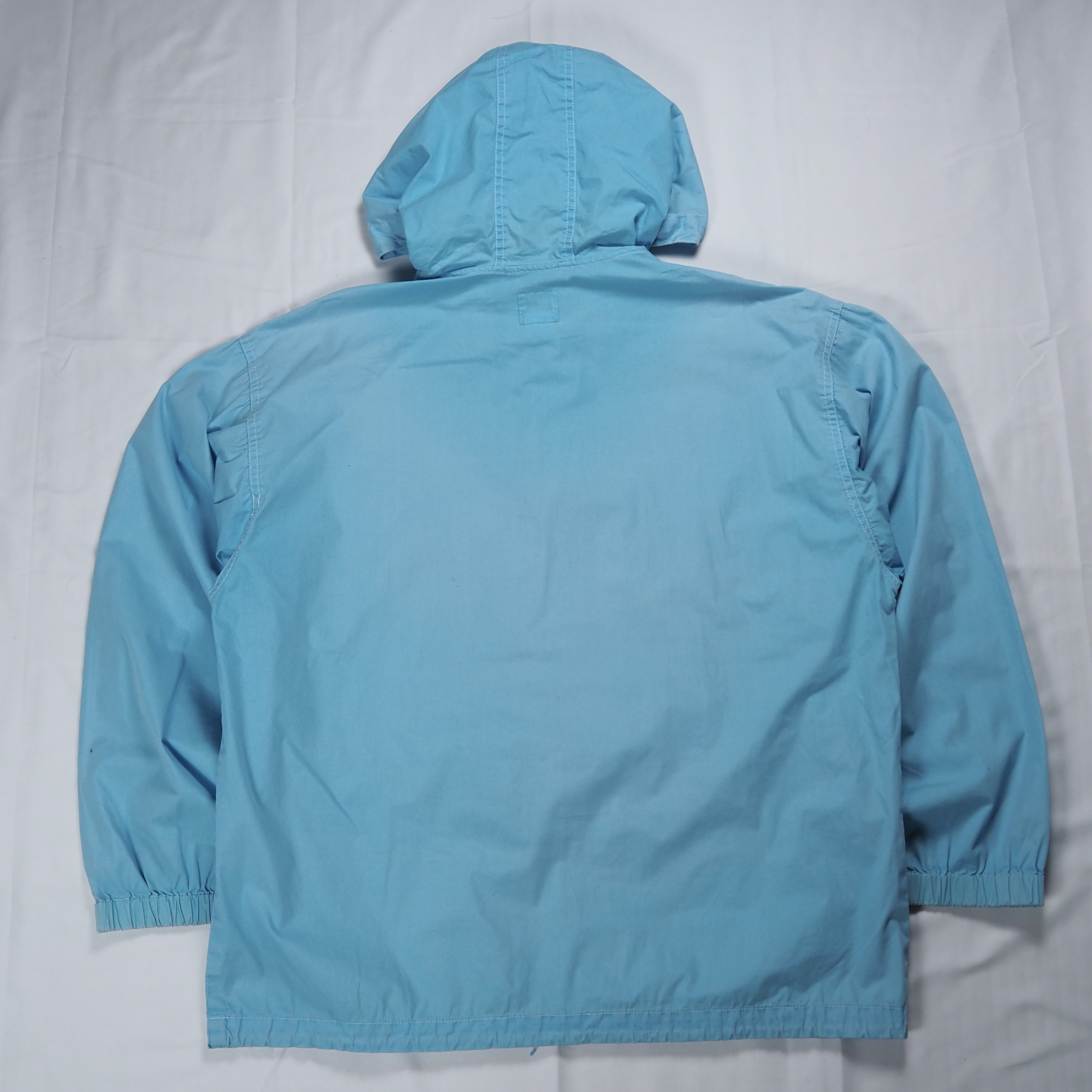 00’s OLD GAP コットンアノラックジャケット 水色 Mサイズ の画像 15