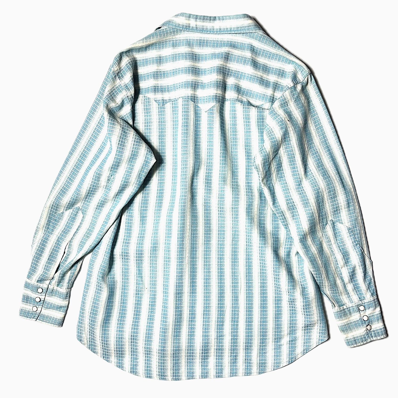 Vintage 70～80's Striped Western Shirt の画像 2