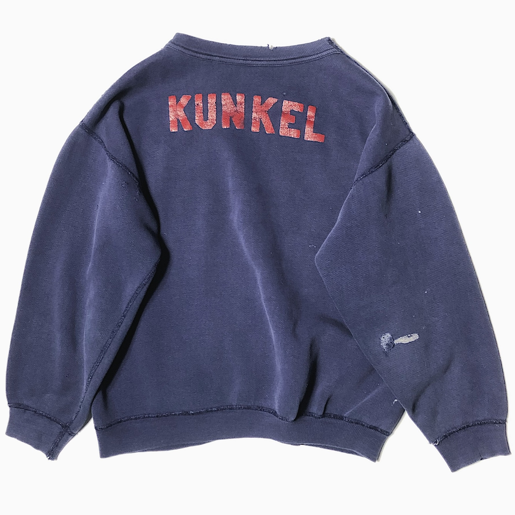 Vintage 60's【RUSSELL MILLS INC.】"MISSION CREEK RUNNING CLUB" Grunge Sweat の画像 2
