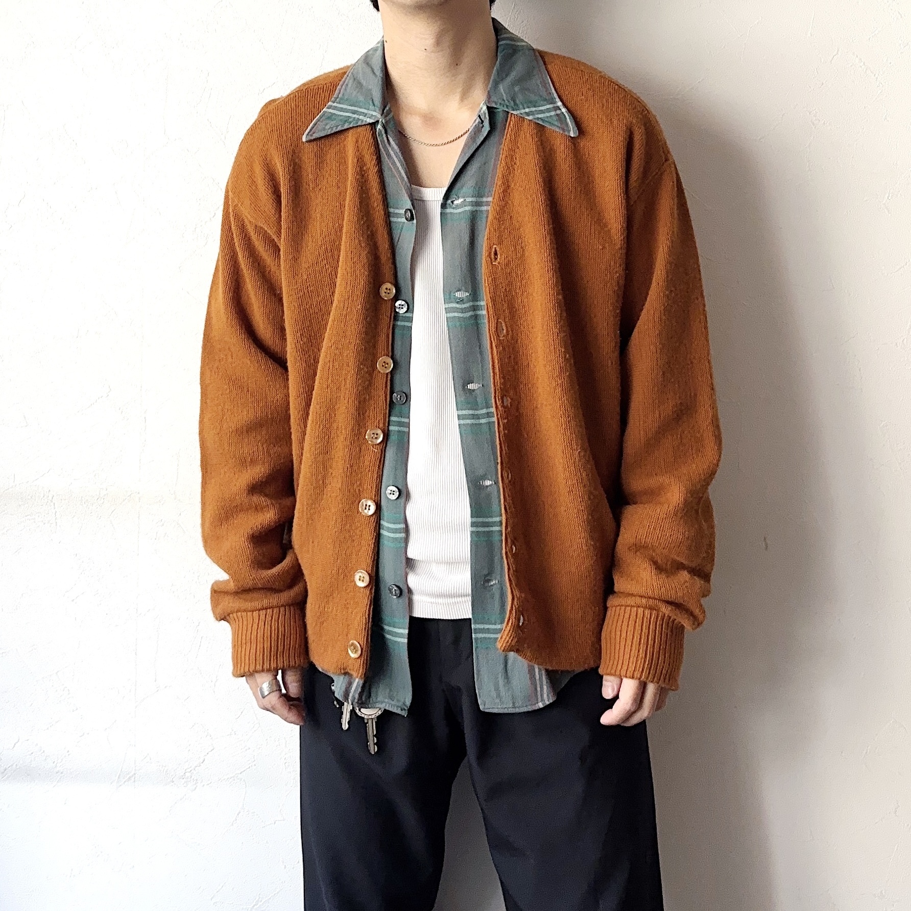 Vintage 60〜70's【CAMPUS】Knit Cardigan の画像 3