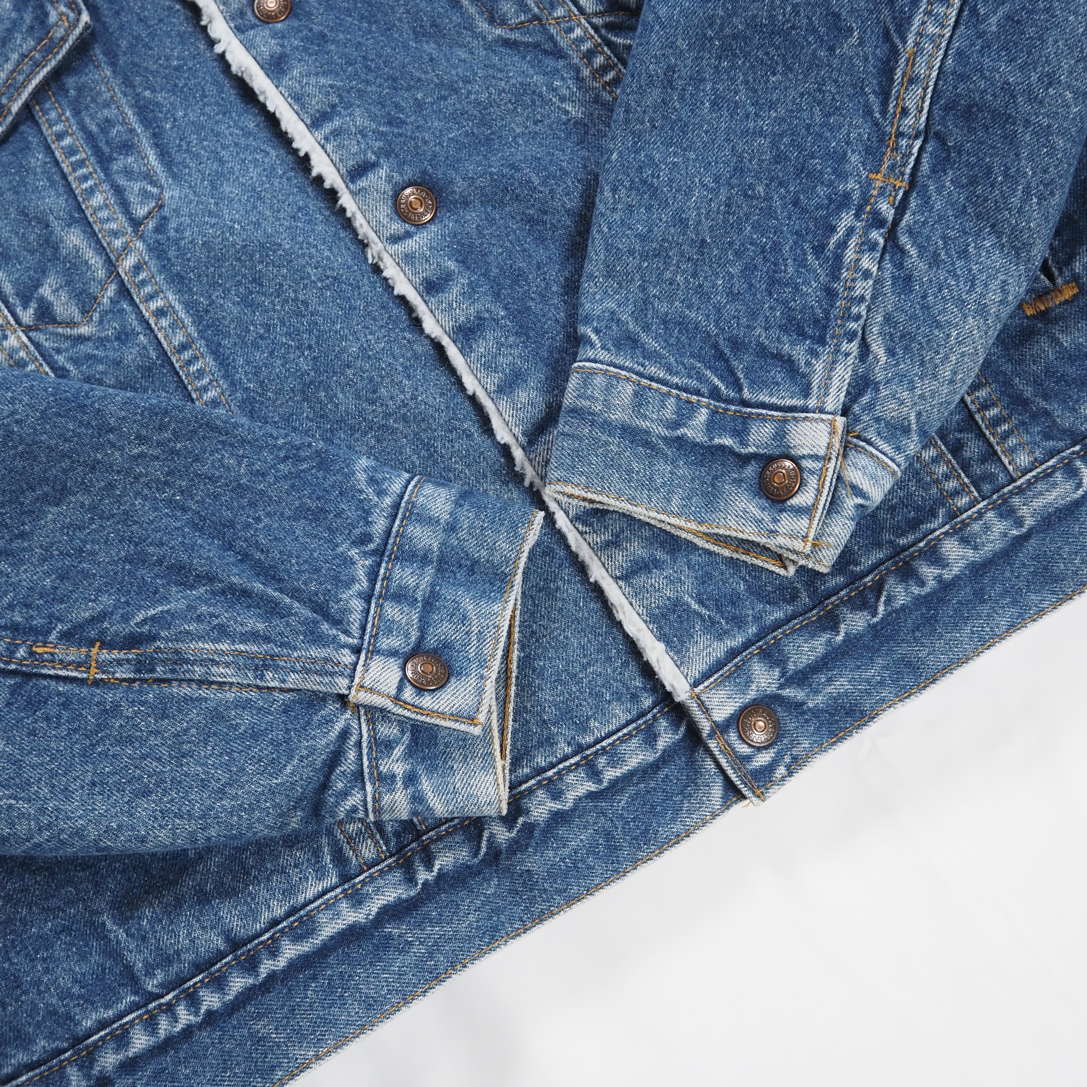 80’s Levi’s デニムボアジャケット サイズ44 の画像 14