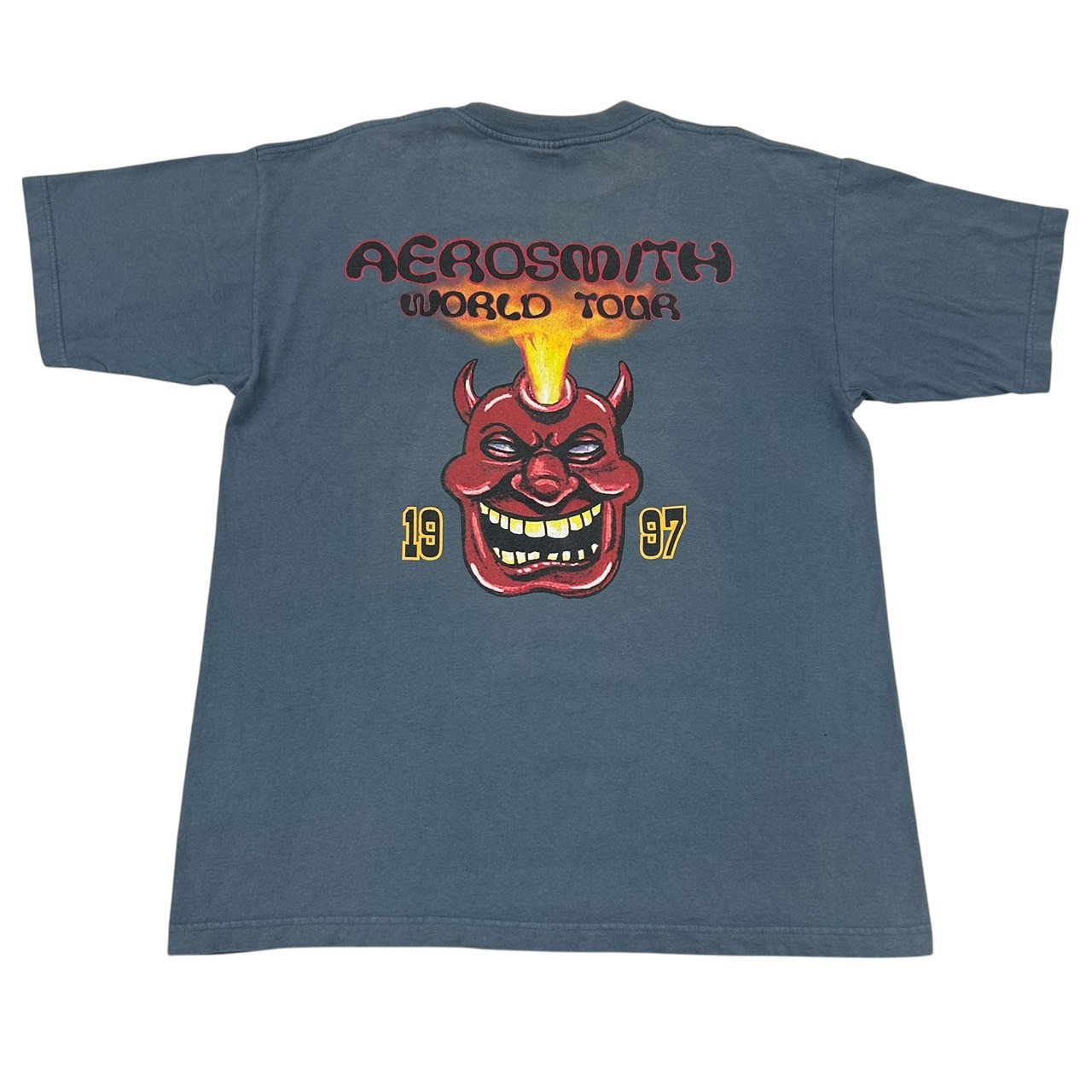 Aerosmith “Nine Lives” Graphic Vintage Band T-Shirt – XL の画像 2