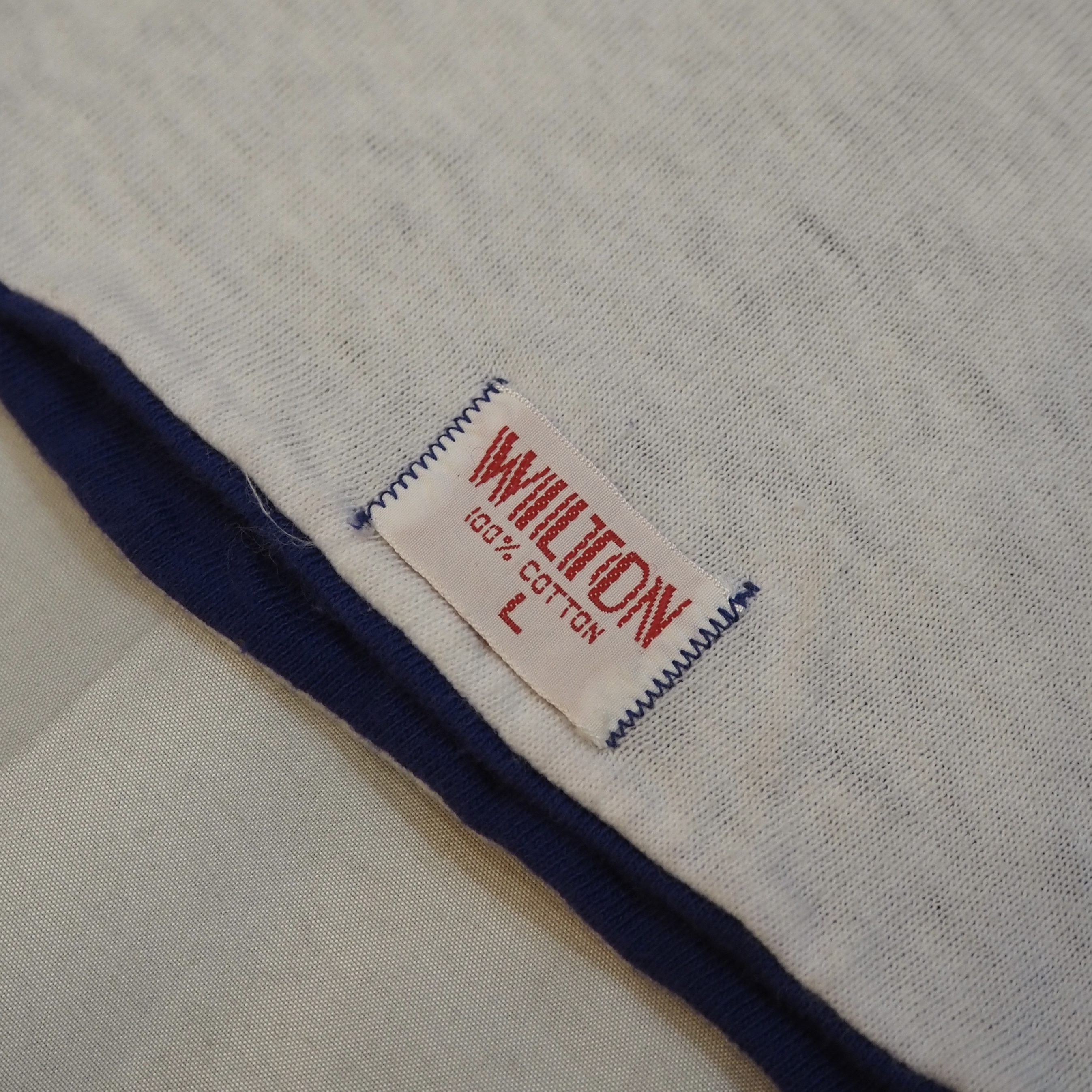60’s Wilton ダブルフェイス Tシャツ ブルー×ホワイト の画像 19
