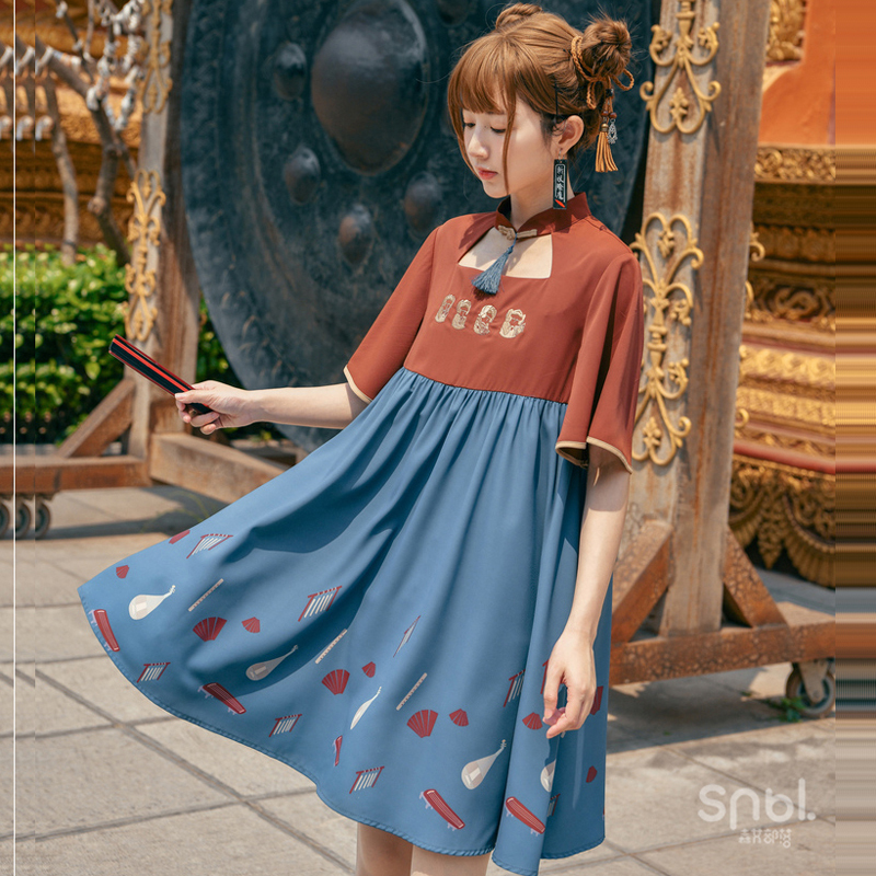 森女部落シリーズ チャイナ風ワンピース 刺繍 中華服 フリンジ 切り替え 赤と青 お祭り 花火大会 激安レディースファッション通販サイト Godeal1 Com 森女部落シリーズ チャイナ風ワンピース 刺繍 中華服 フリンジ 切り替え 赤と青 お祭り 花火大会 激安レディースファッション通販サイト Godeal1 Com