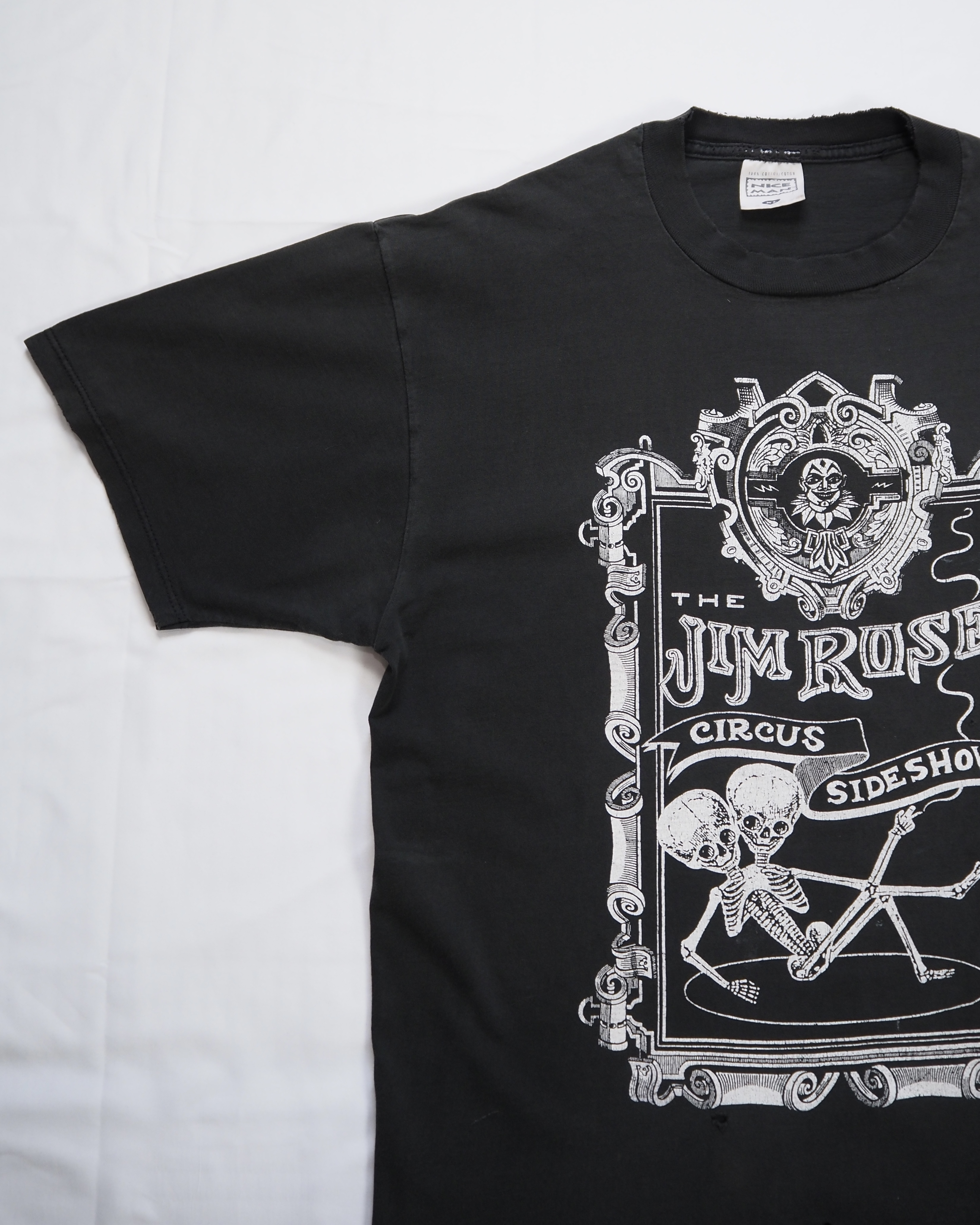 【5/6(水) 20:00入荷】90’s Jim Rose Tシャツ XL ボロフェード の画像 3