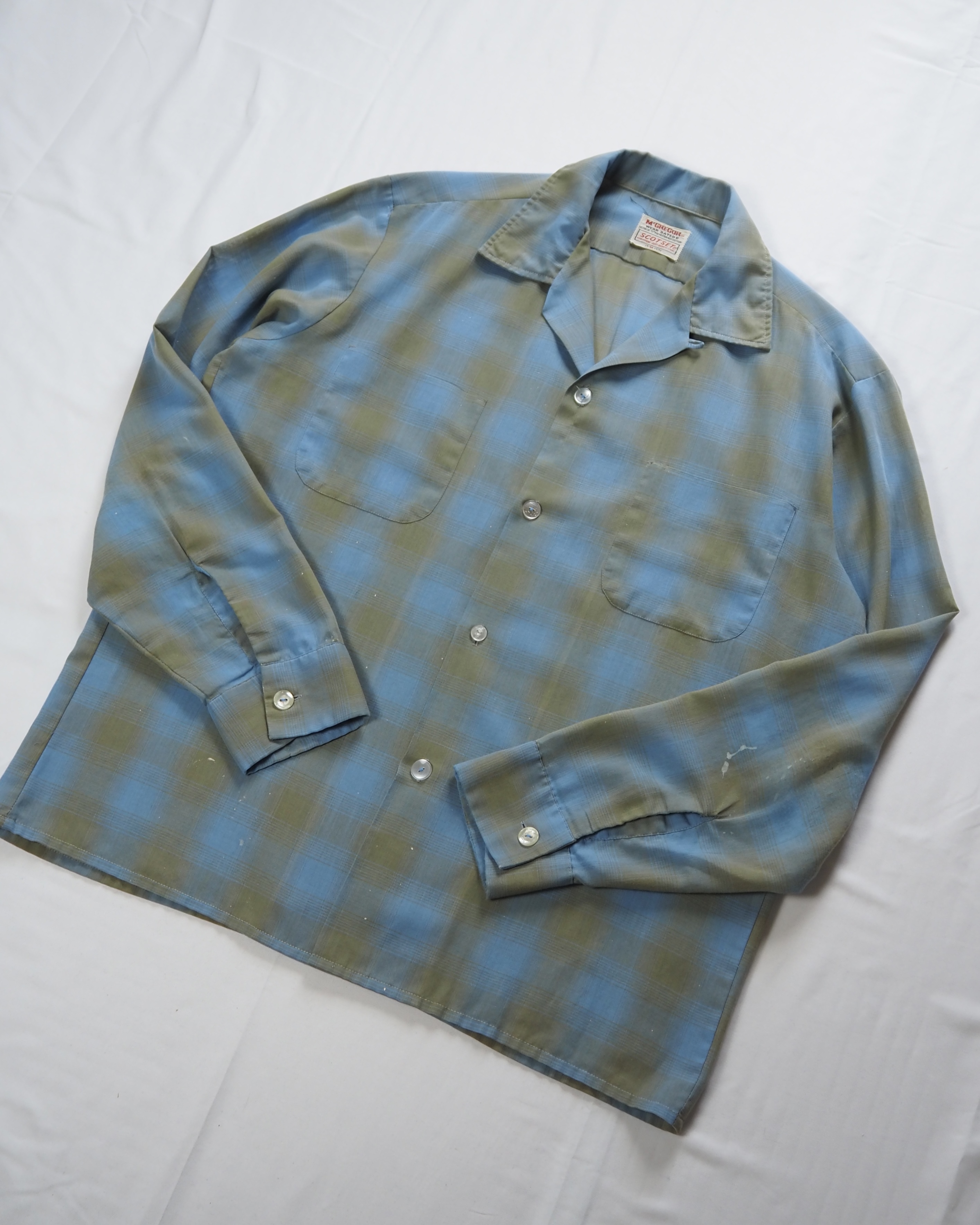 60’s McGregor オンブレシャツ ポリコットン の画像 5