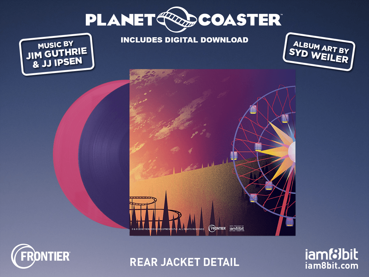 【プラネットコースター】Planet Coaster Soundtrack 2LP - 画像3