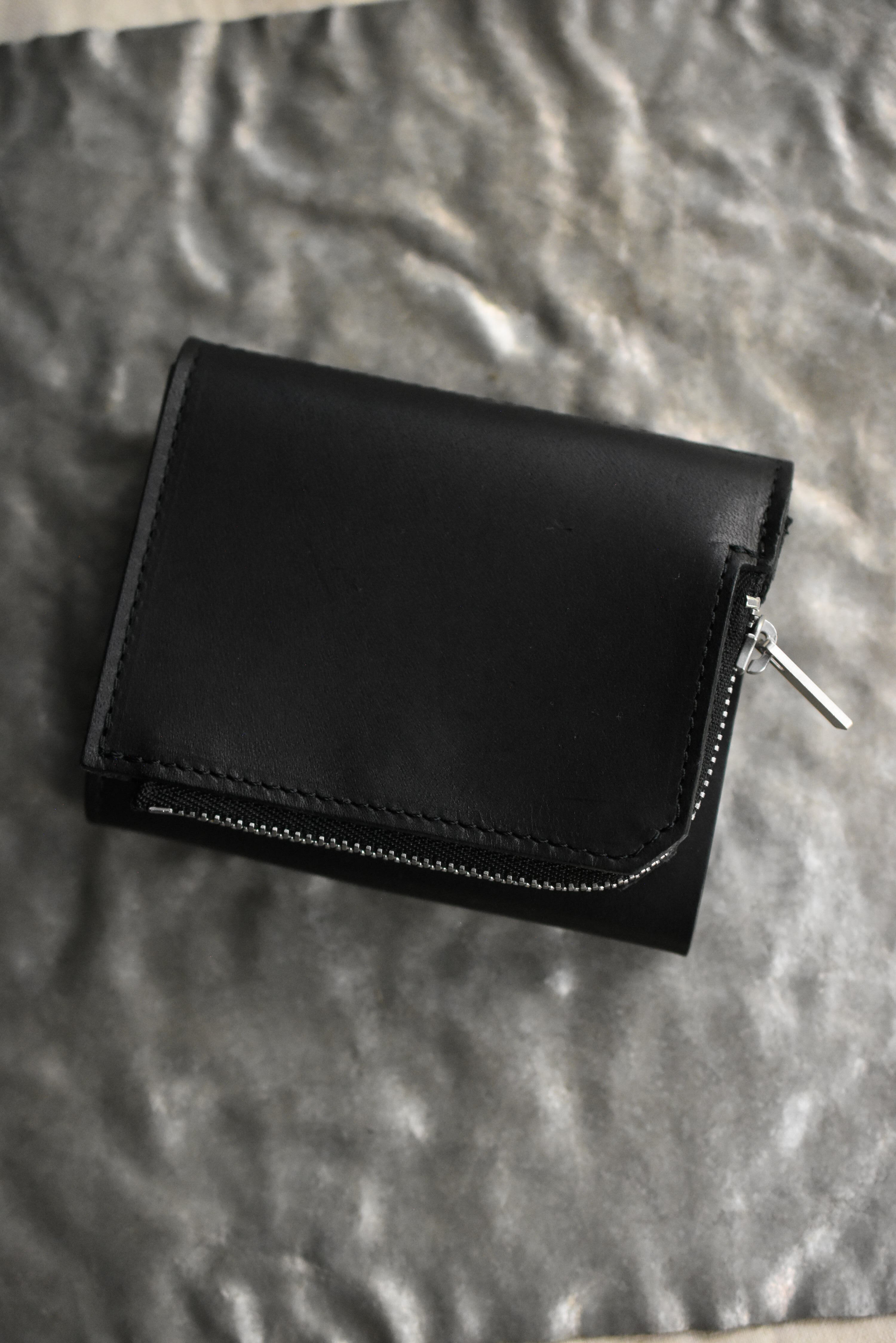 Utah／”NL" edward keyring／vegetable tanned leather wallet