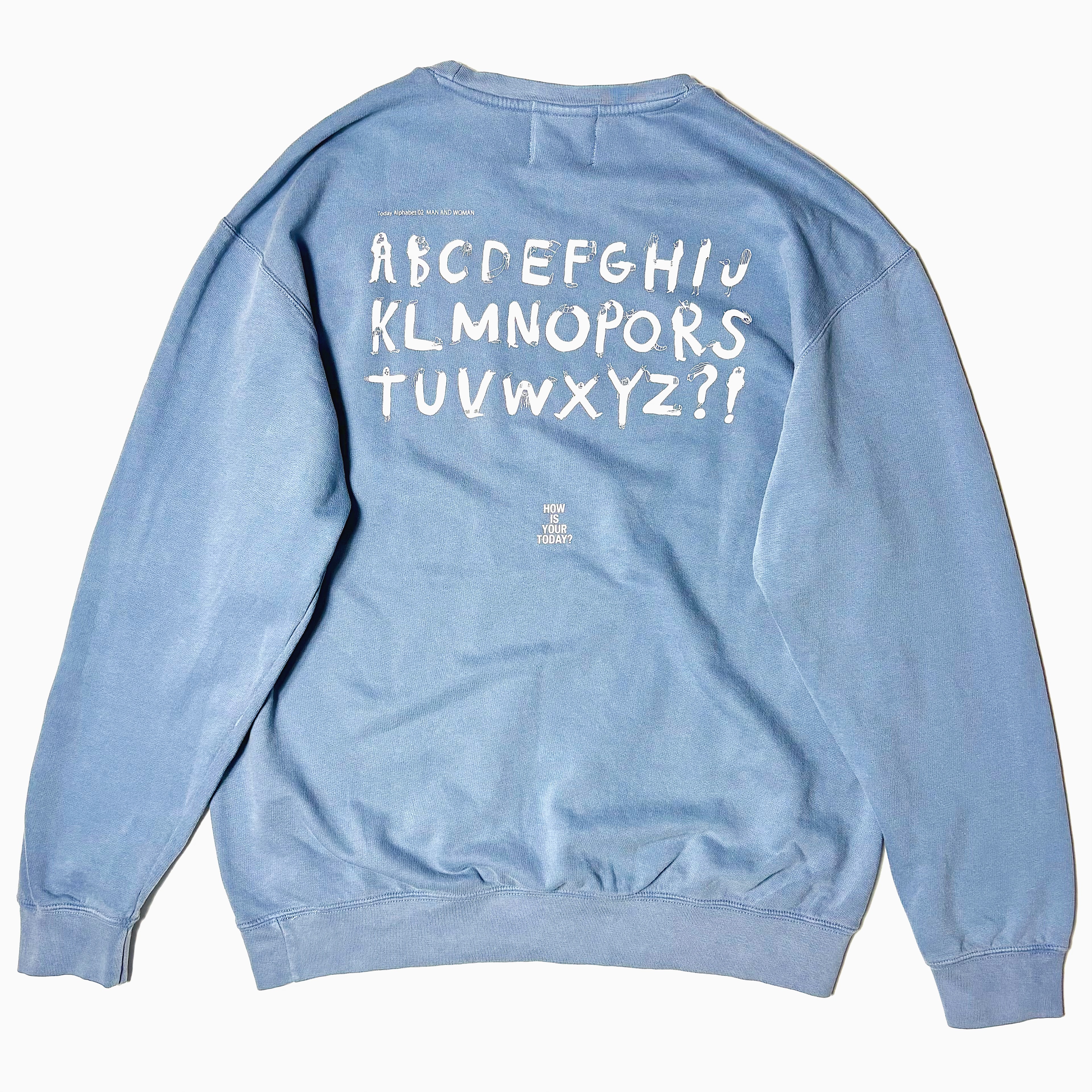 【TODAY edition】"NYC" CN Sweat （BLUE） の画像 2
