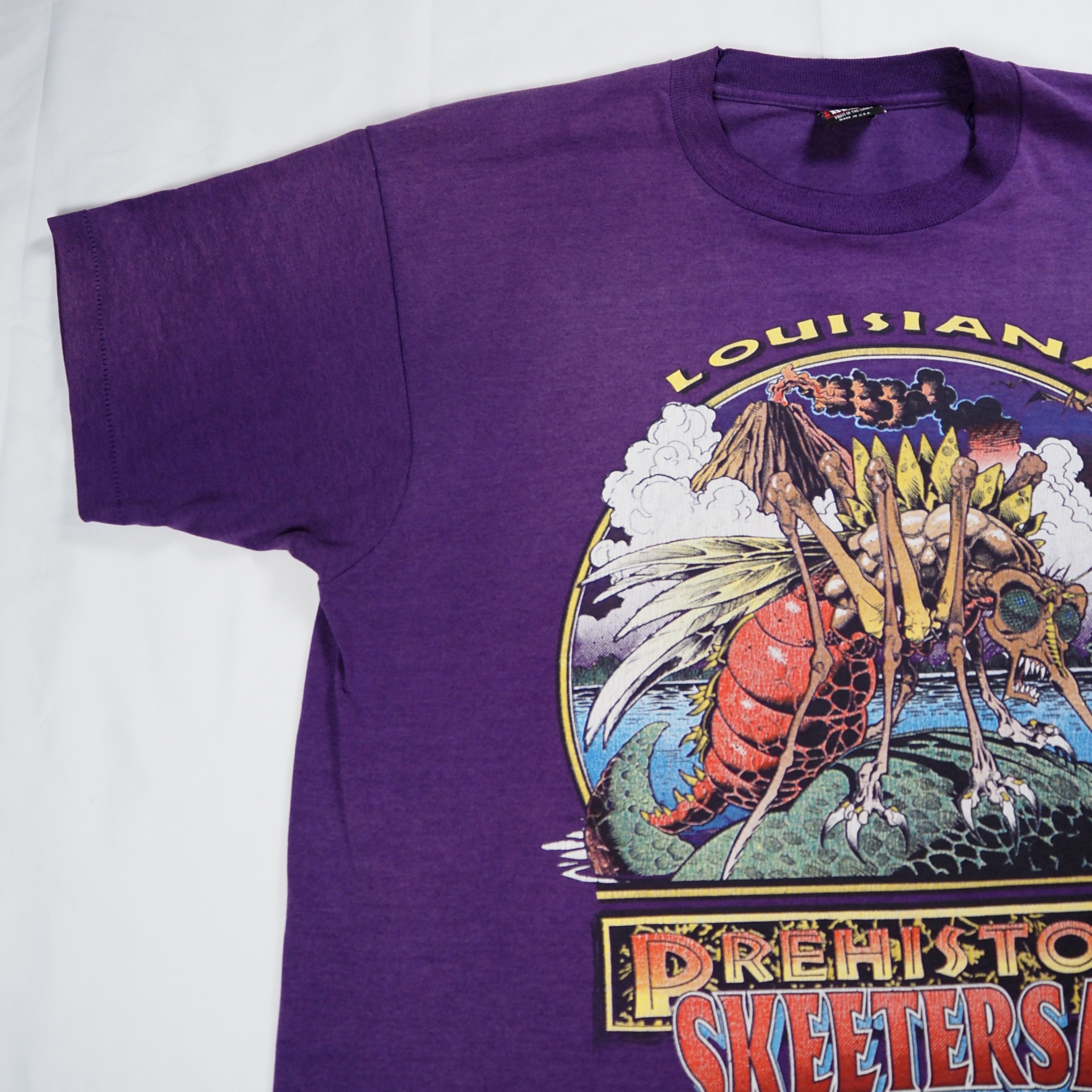 90’s 蚊Tシャツ パープル XL の画像 6