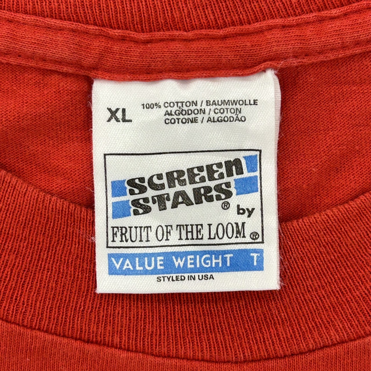 MISSION: IMPOSSIBLE ミッション：インポッシブル ロゴプリント ムービーT レッド 古着 映画T XL の画像 4