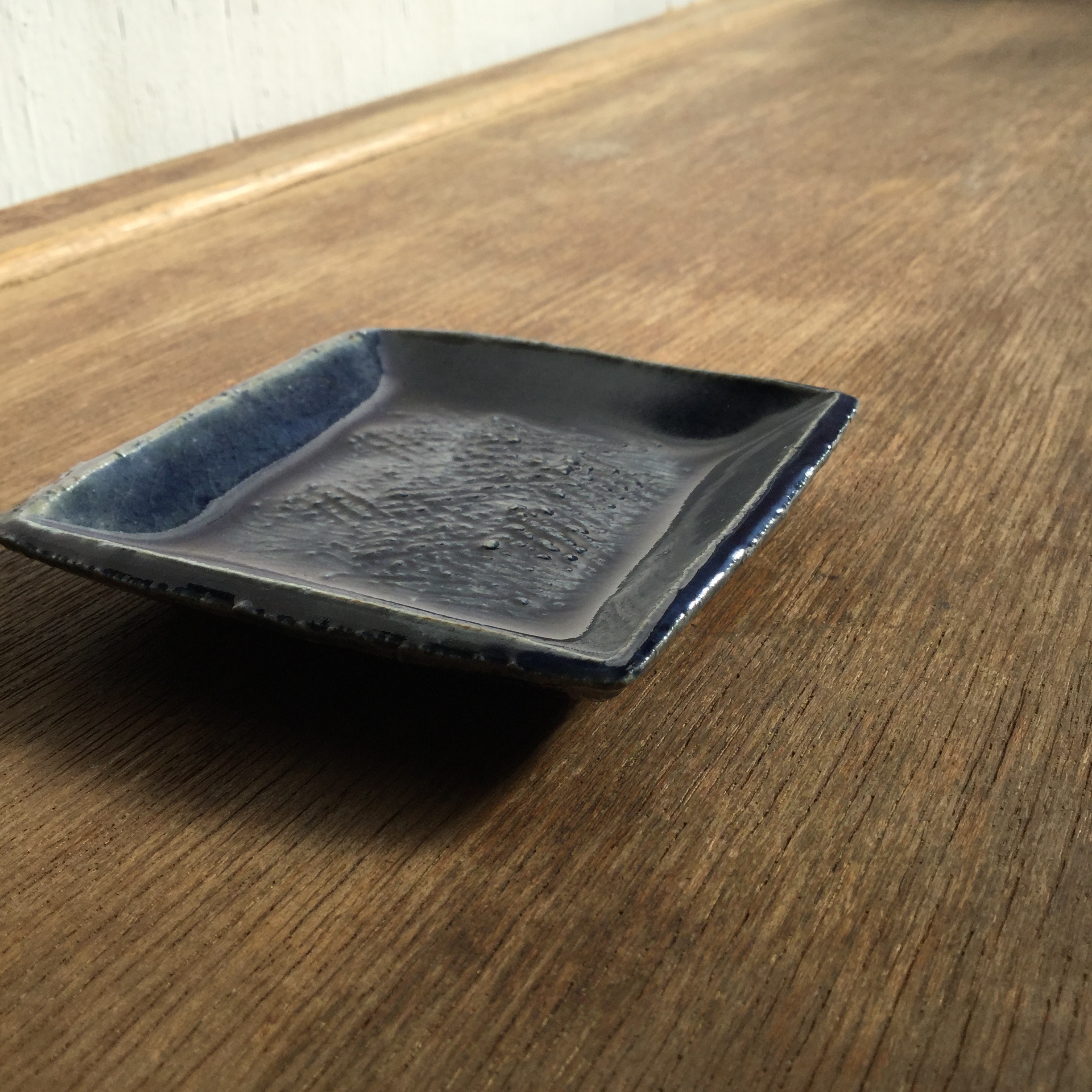 【蓮見かおり】 角豆皿 Φ9㎝×9cm 13 - 画像4