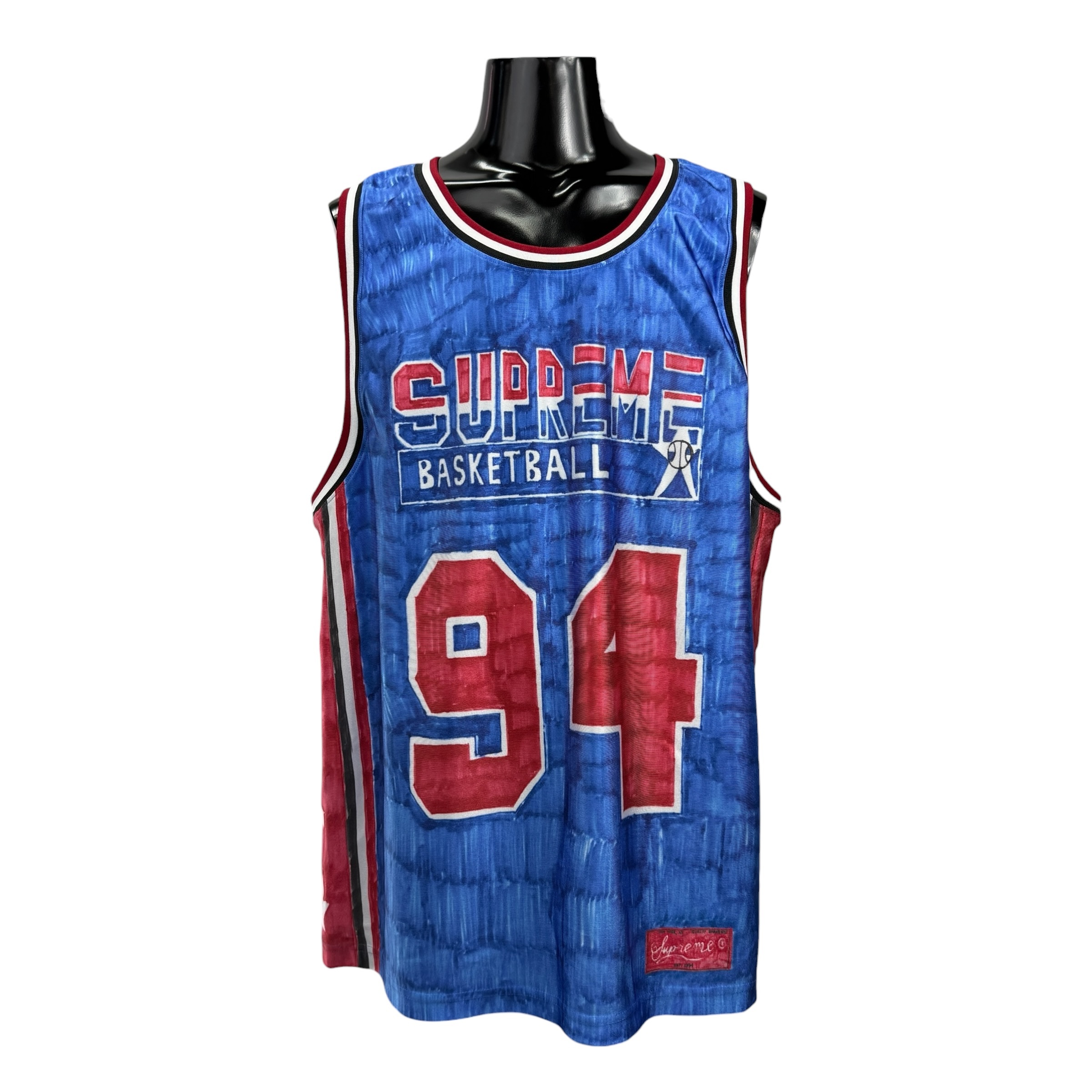 【Supreme】シュプリーム “Marker Basketball Jersey” メッシュ タンクトップ