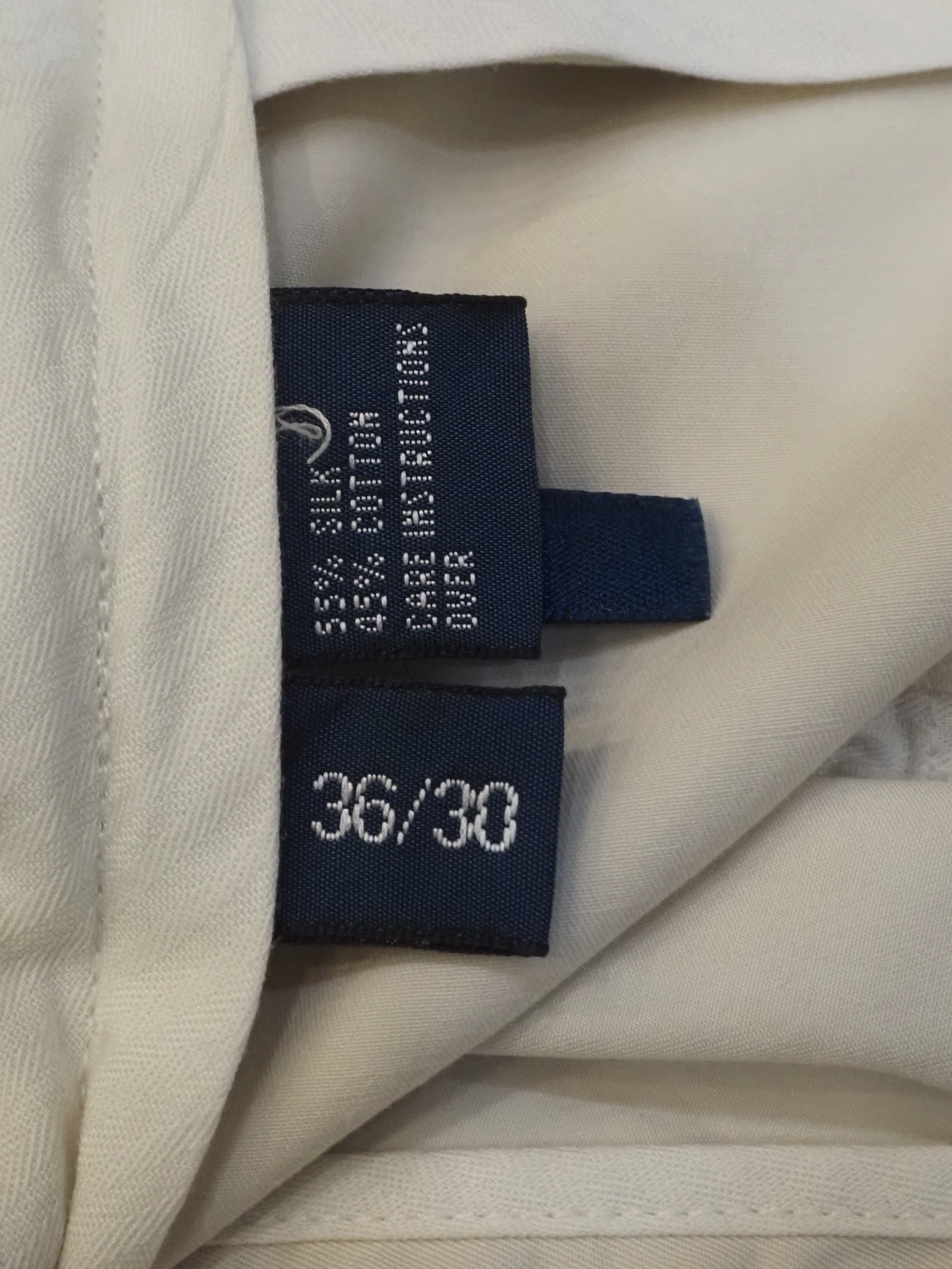 90’s Ralph Lauren Silk Slacks 36×30 の画像 8