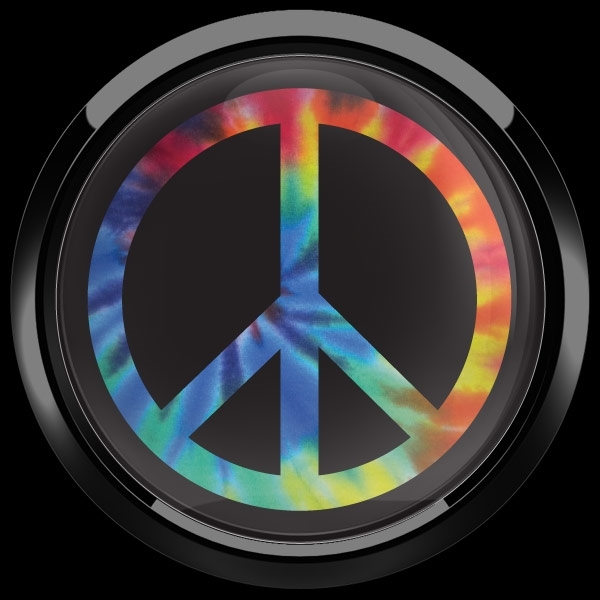 ゴーバッジ(ドーム)(CD1079 - PEACE TIE DYE) - 画像2