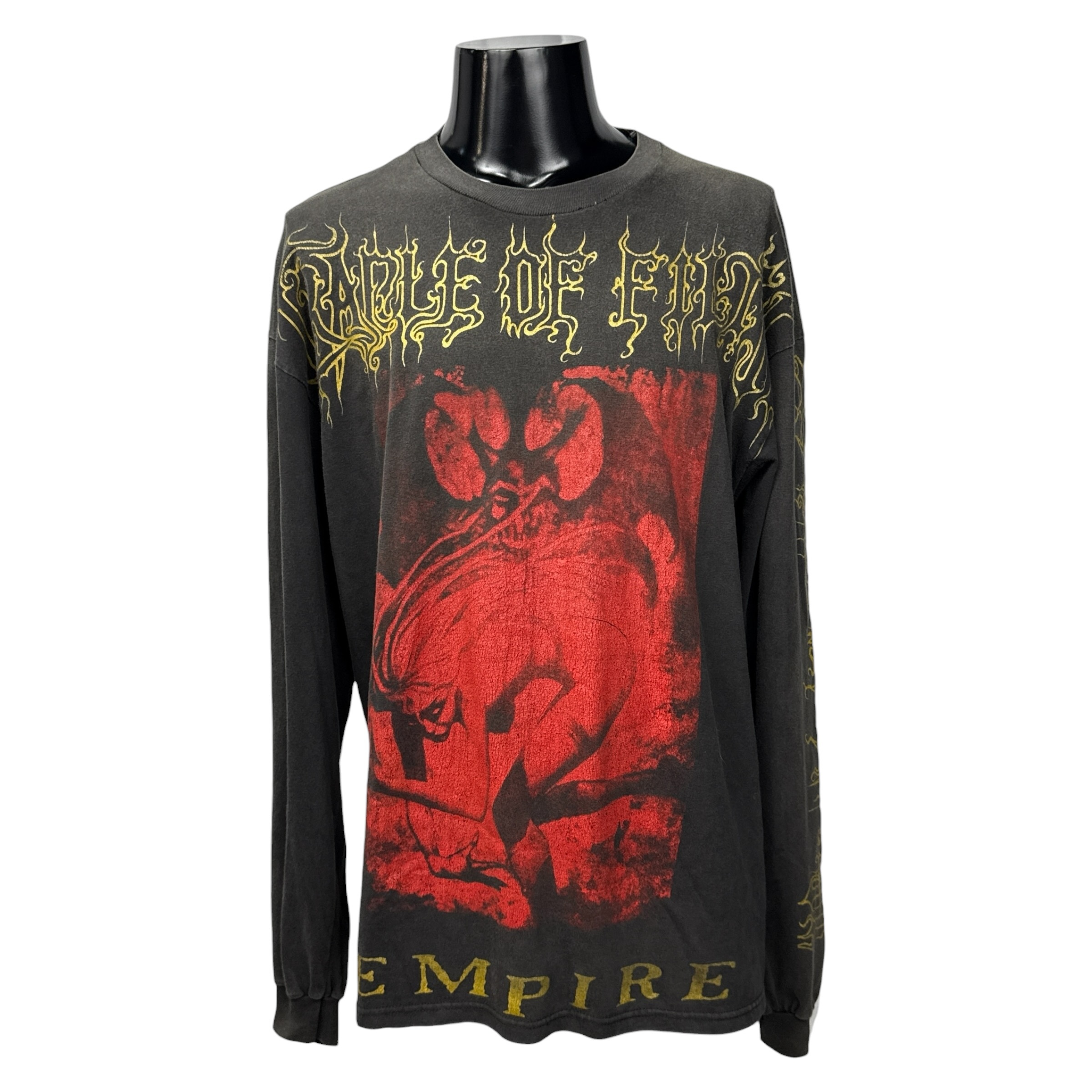 【CRADLE OF FILTH】クレイドル・オブ・フィルス “VEMPIRE” 90’s Vintage ロングスリーブTシャツ