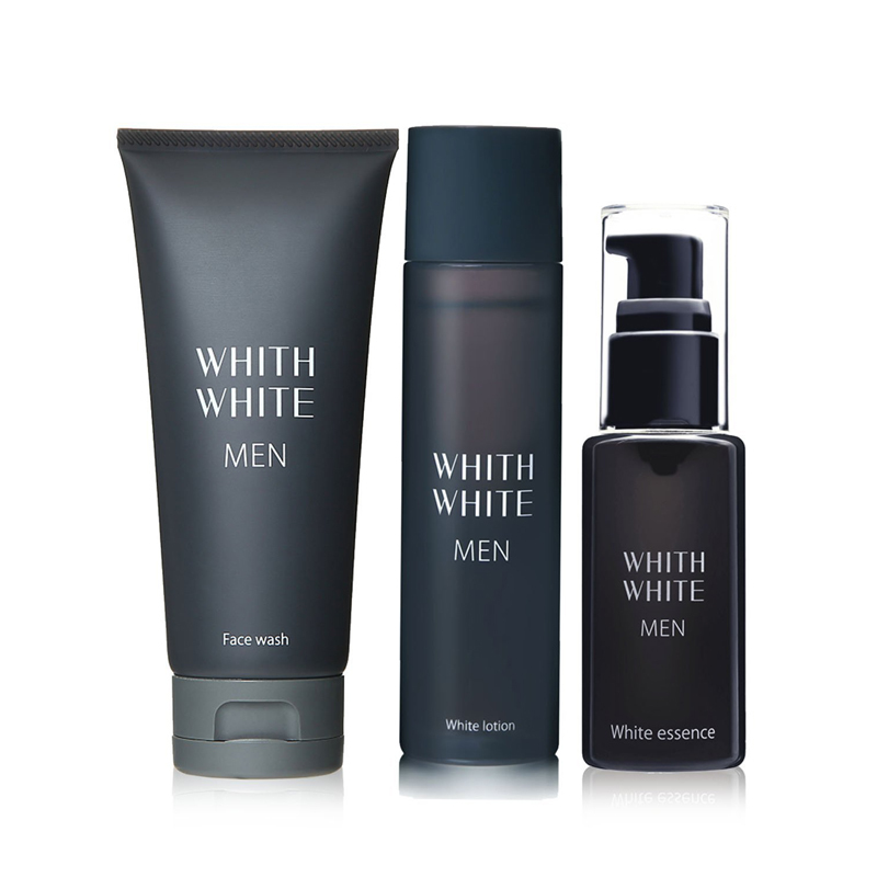 Whith White Men 洗顔 化粧水 美容液 スキンケアセット Whith White