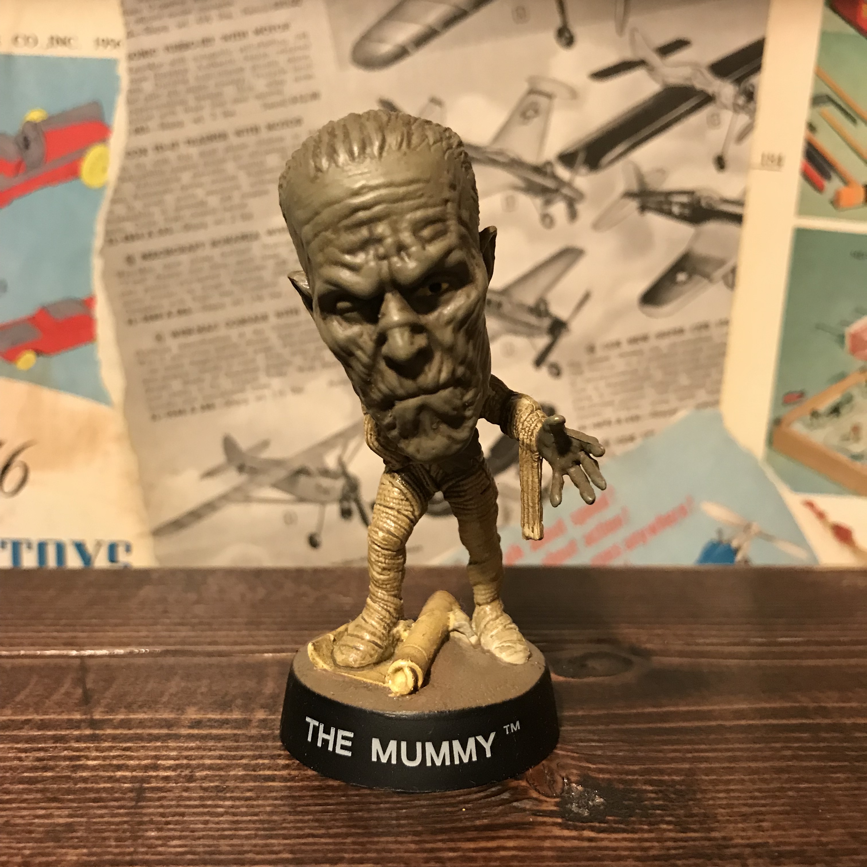 マミー ミイラ ユニバーサルモンスター Little Big Head リトルビッグヘッド サイドショウ 1998 Toys A