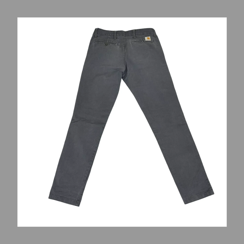 Carhartt WIP Seconde main Pantalon classique - grey の画像 2