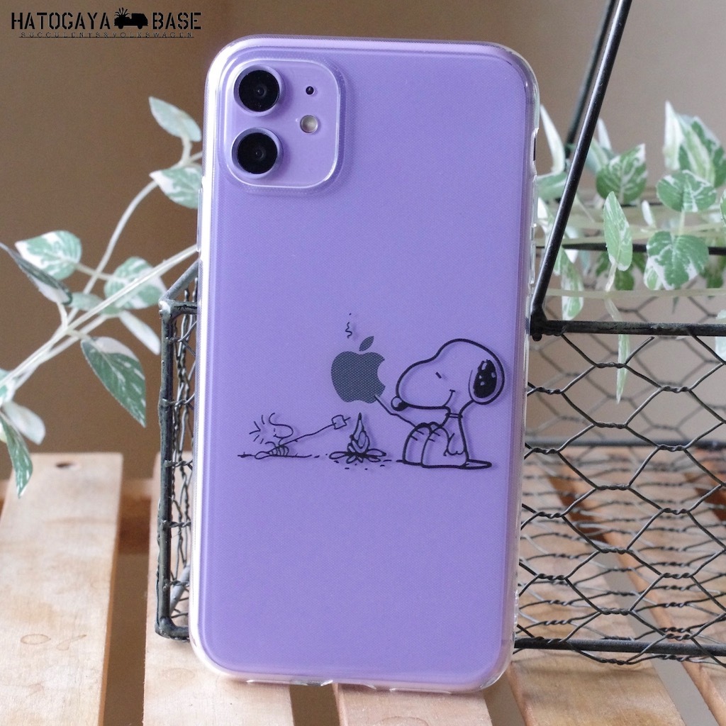 スヌーピーiphoneケース Snoopy Campfire Hatogaya Base For Succulents And Volkswagen Lovers