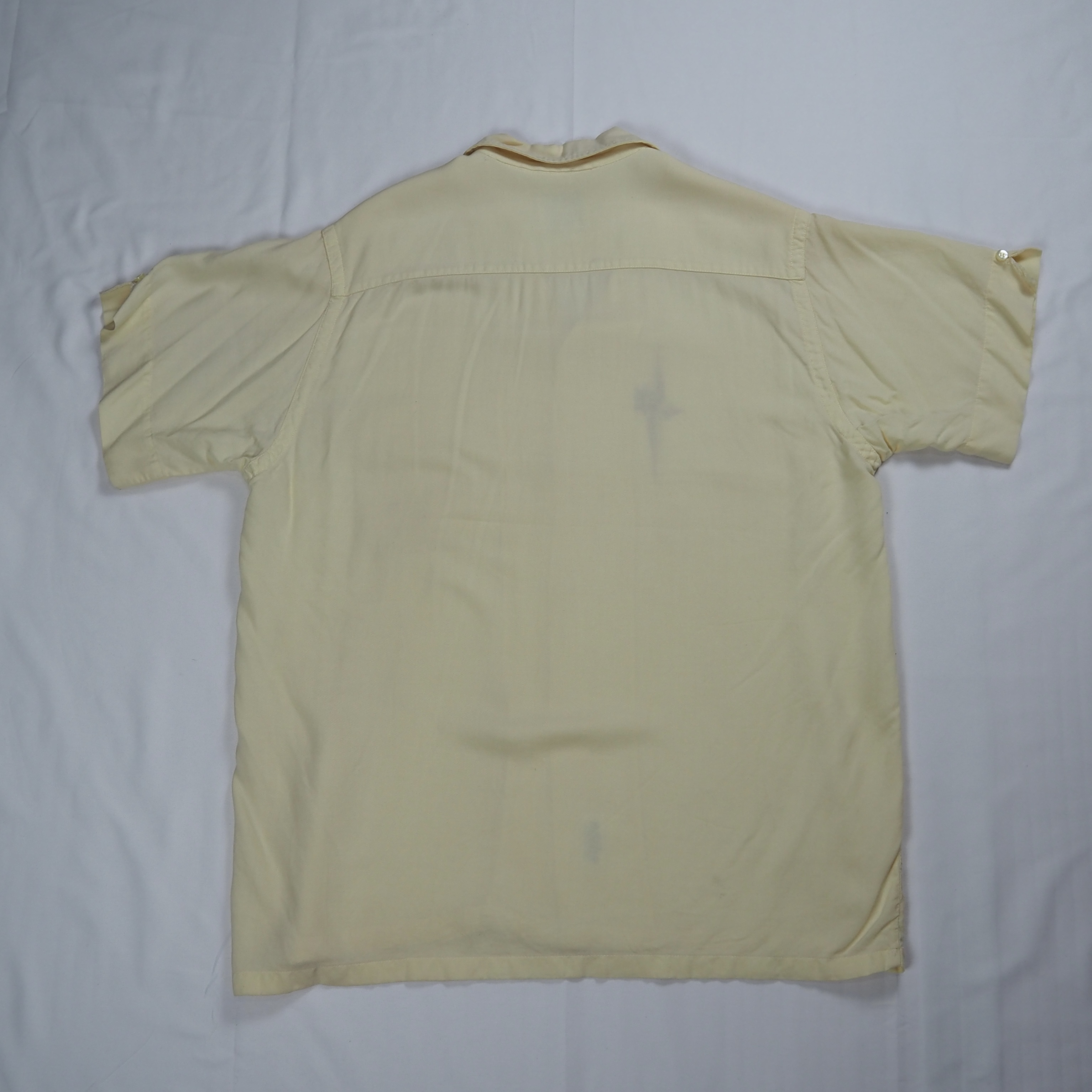 60’s タウンクラフト レーヨンシャツ 半袖 Sサイズ の画像 12
