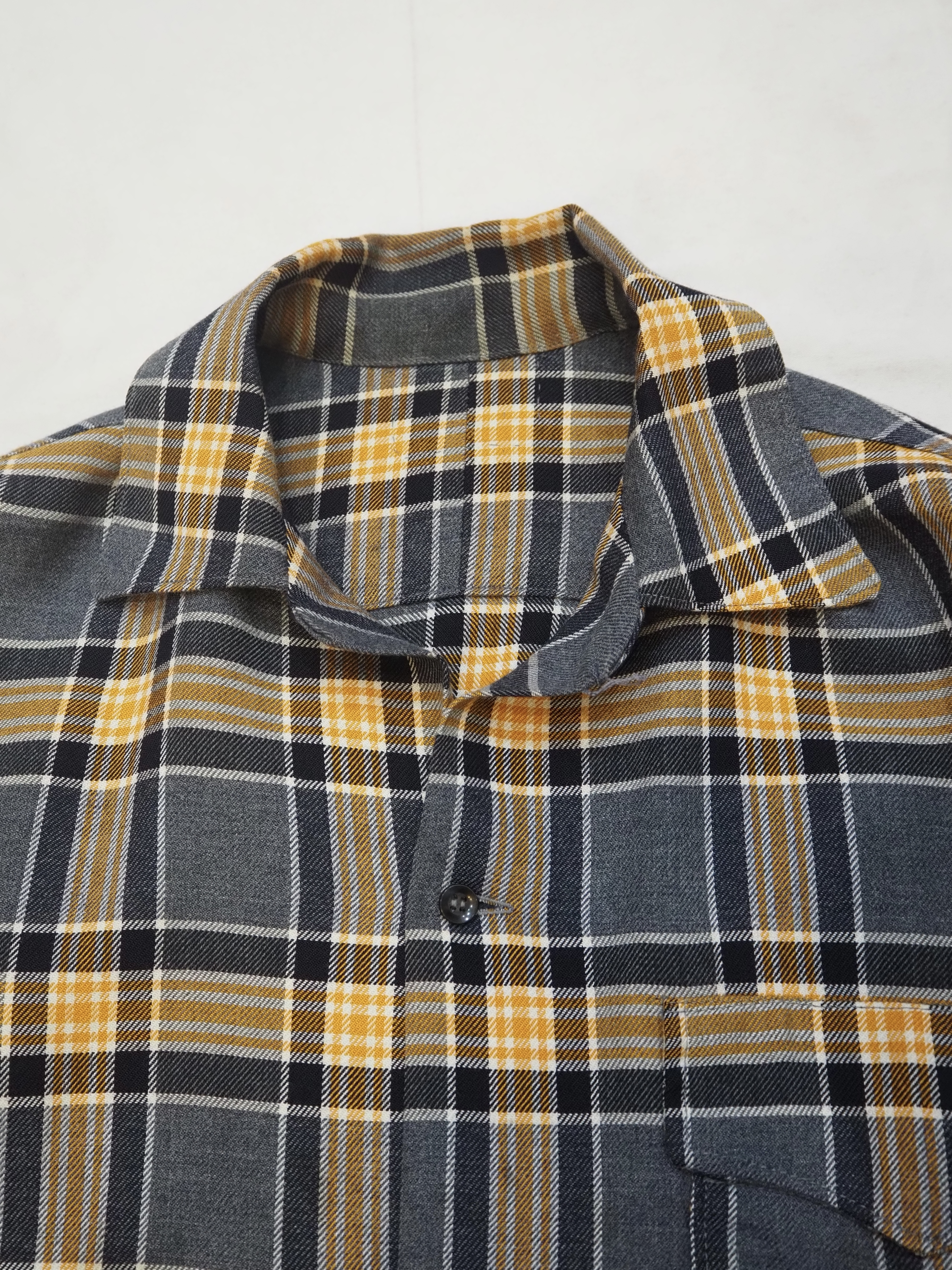 50’s Rayon Blend Button Up Shirt の画像 8