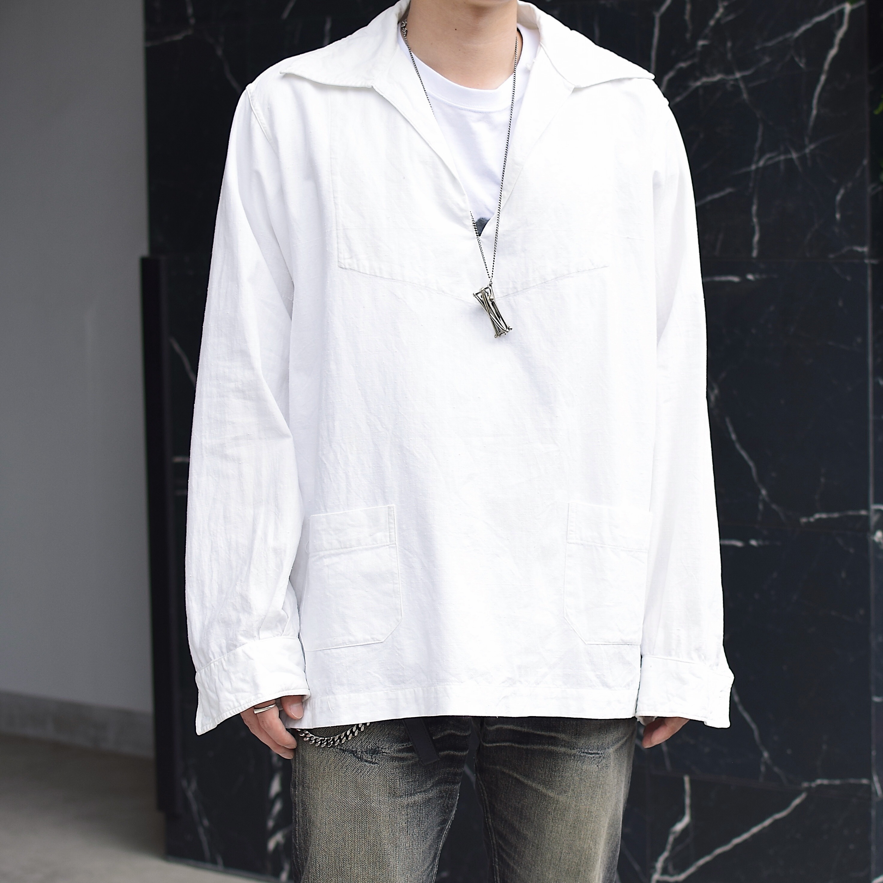 Vintage 50〜60's【Cambaya】Pullover Shirt の画像 5